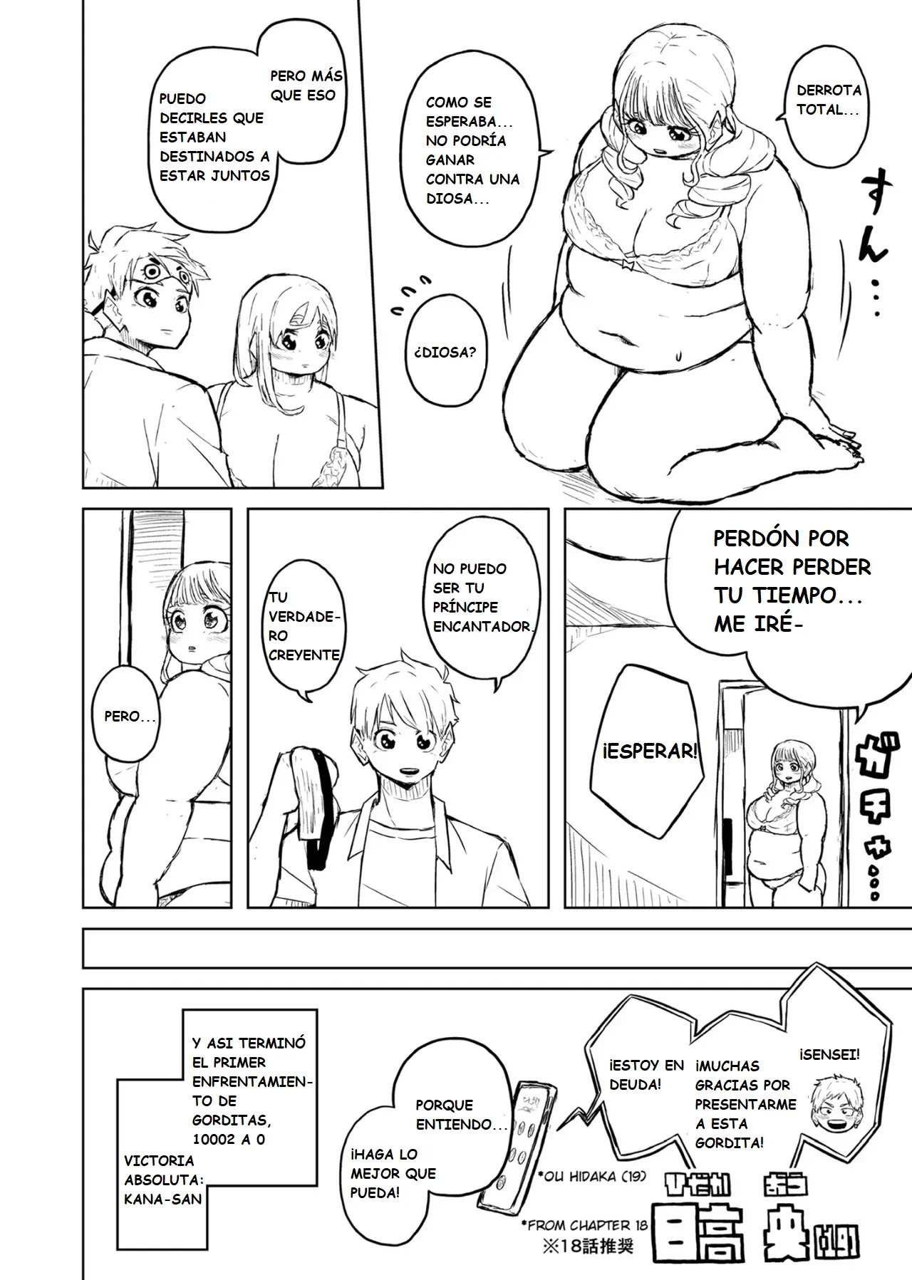 Pocchari wa sekai o sukuu Chubby Girlfriend Español - Image 104