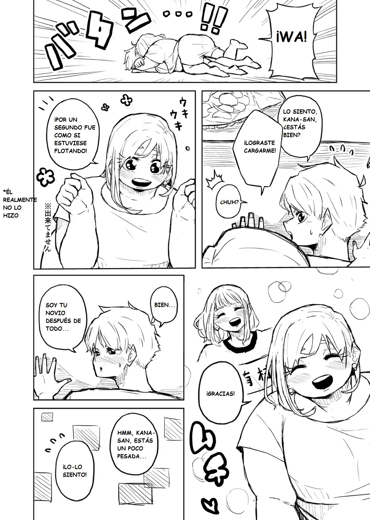 Pocchari wa sekai o sukuu Chubby Girlfriend Español - Image 112