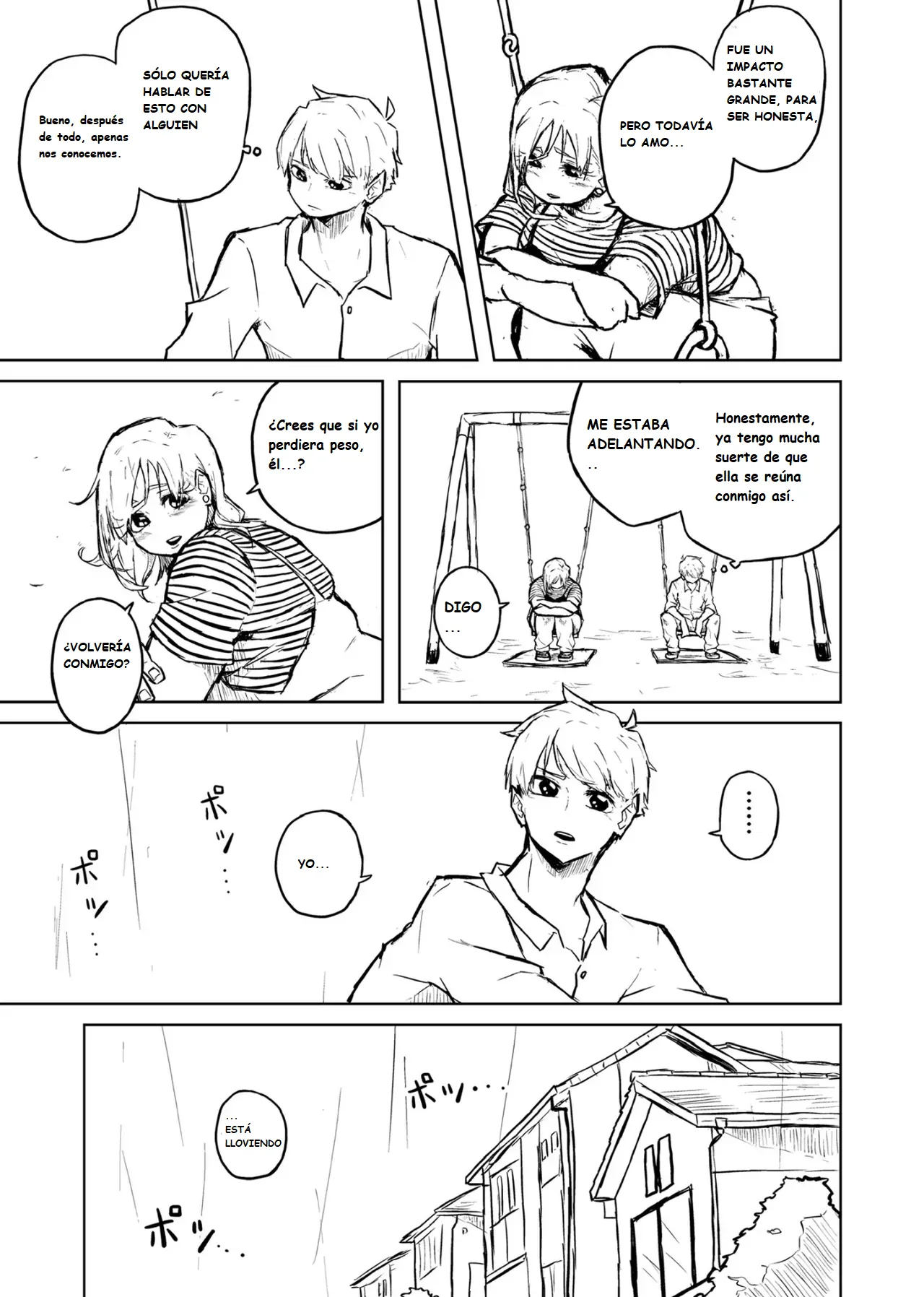 Pocchari wa sekai o sukuu Chubby Girlfriend Español - Image 12