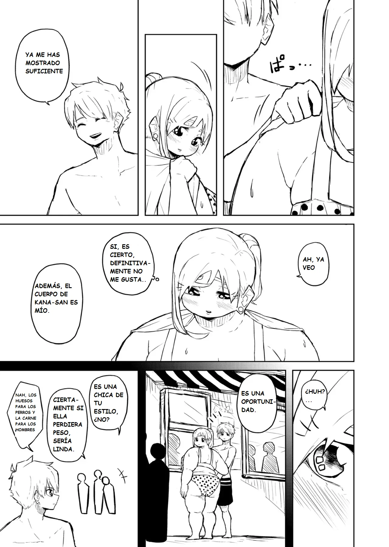 Pocchari wa sekai o sukuu Chubby Girlfriend Español - Image 139