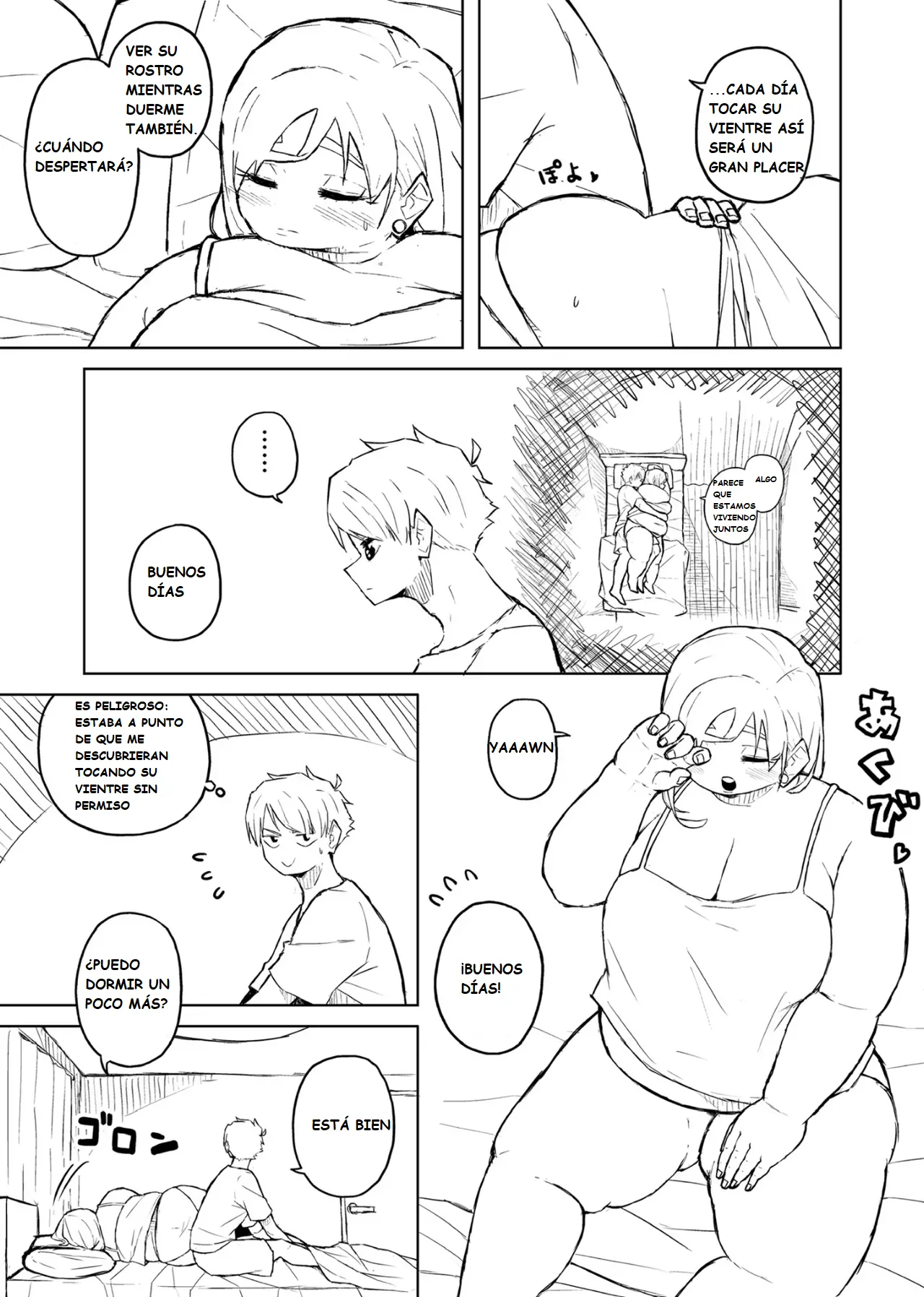 Pocchari wa sekai o sukuu Chubby Girlfriend Español - Image 147