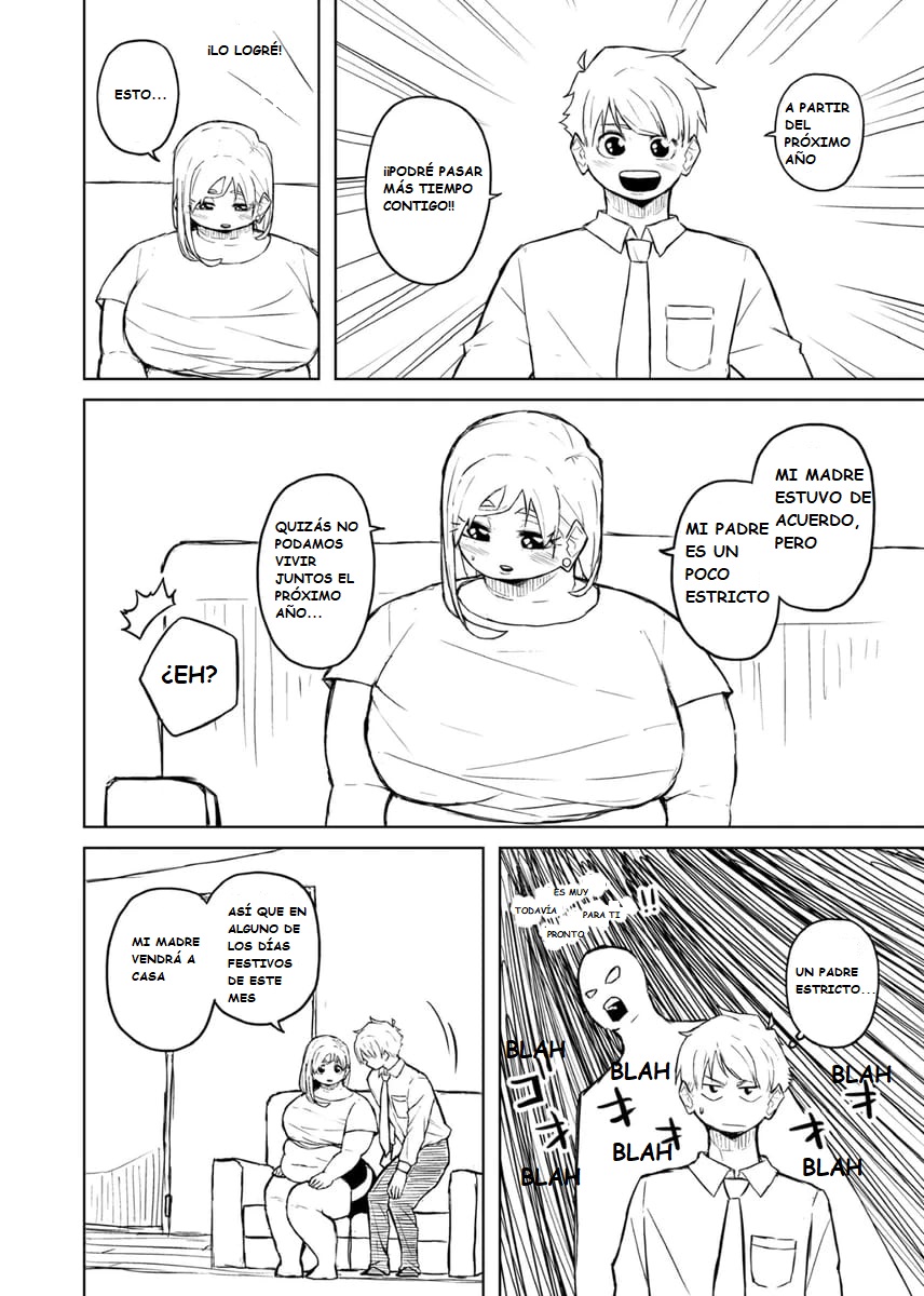 Pocchari wa sekai o sukuu Chubby Girlfriend Español - Image 154