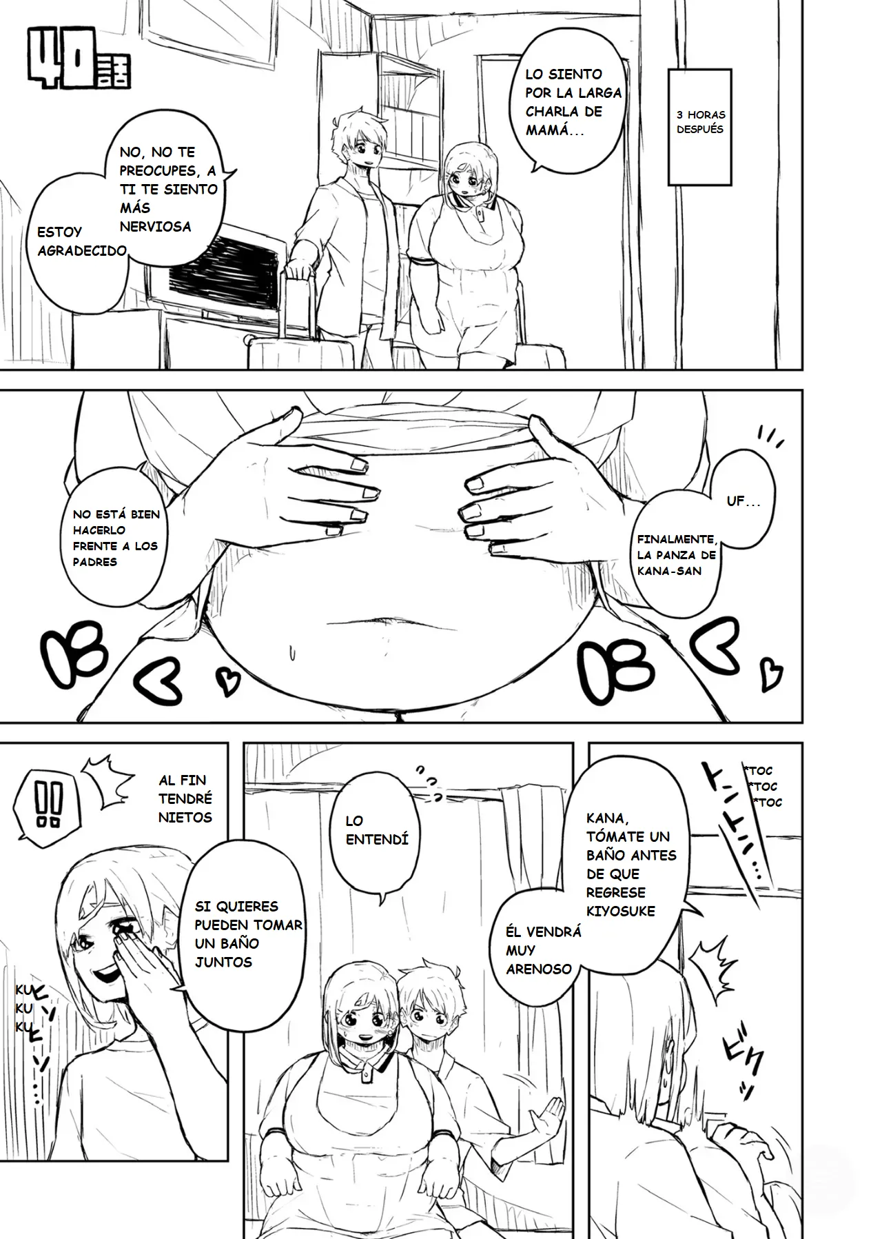 Pocchari wa sekai o sukuu Chubby Girlfriend Español - Image 157