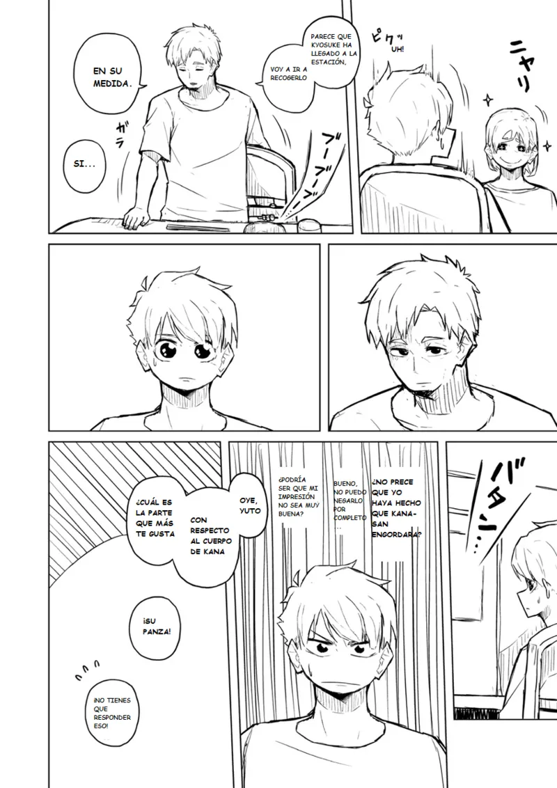 Pocchari wa sekai o sukuu Chubby Girlfriend Español - Image 164