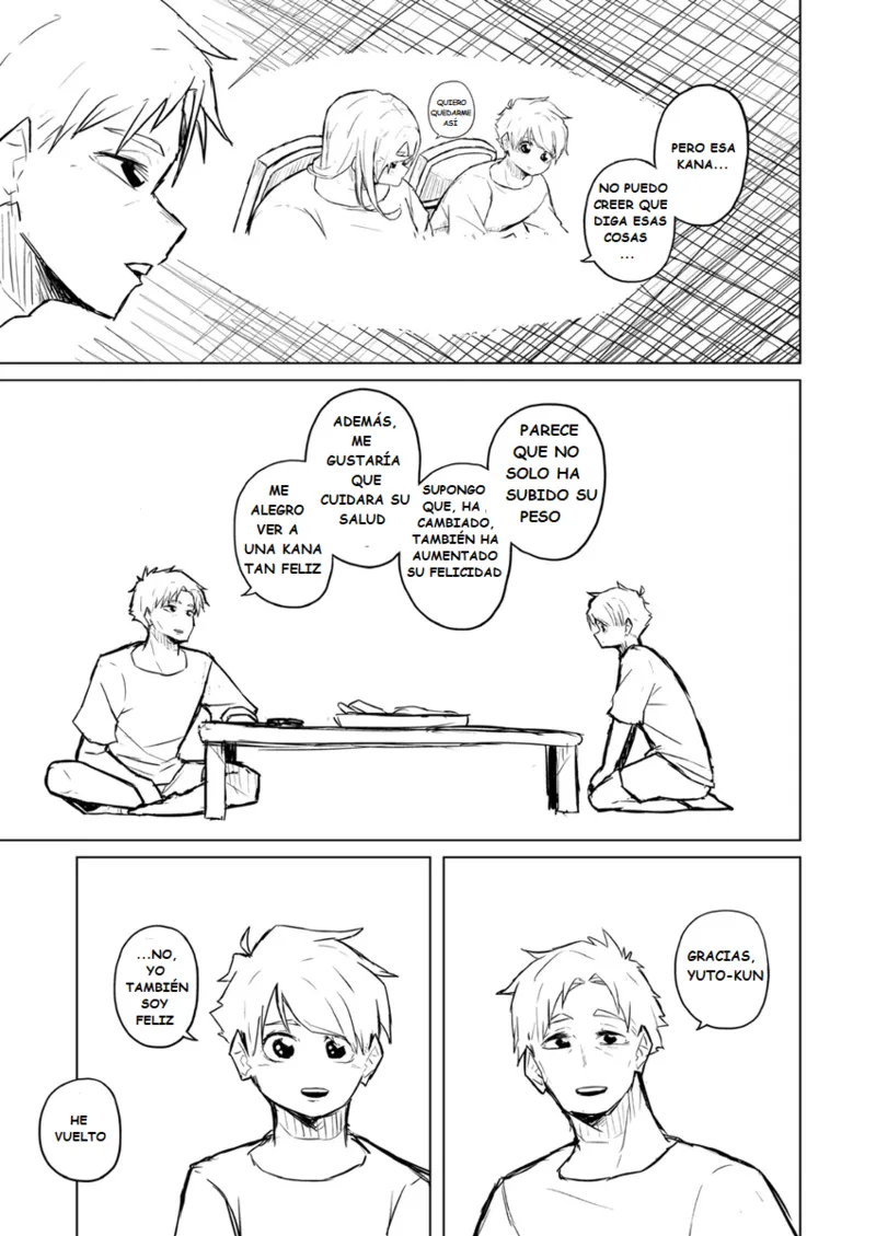 Pocchari wa sekai o sukuu Chubby Girlfriend Español - Image 175