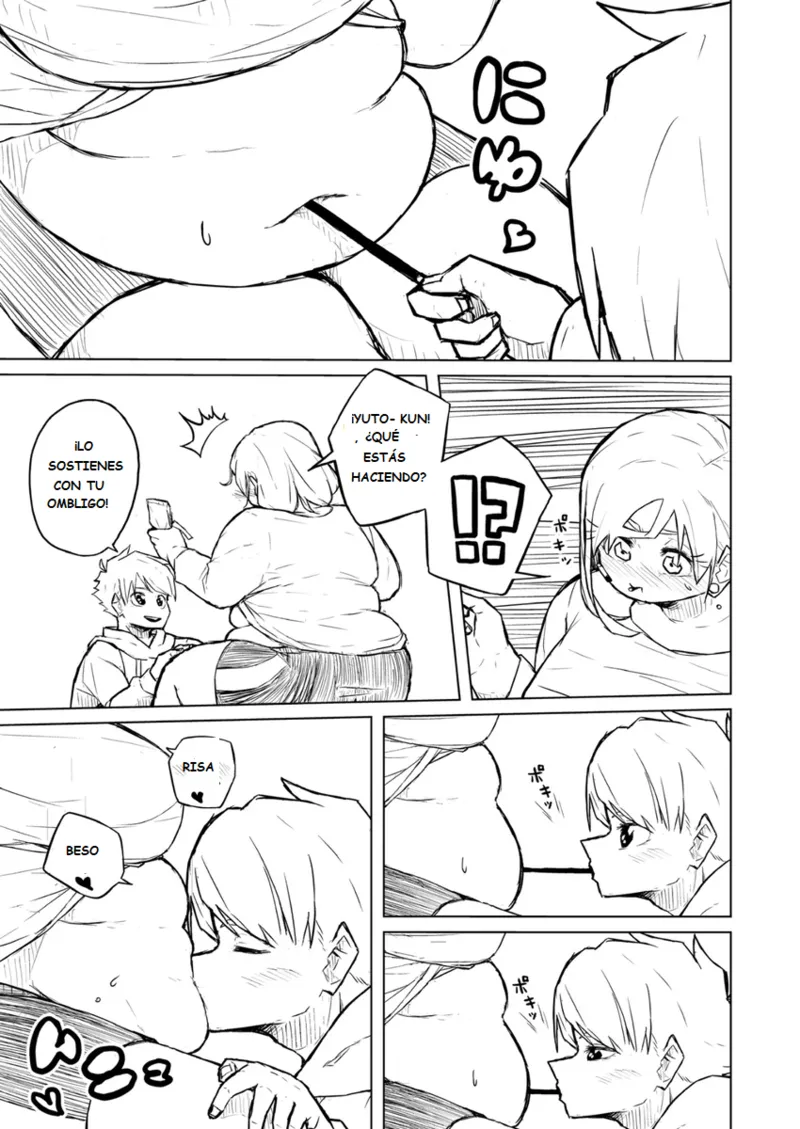 Pocchari wa sekai o sukuu Chubby Girlfriend Español - Image 183