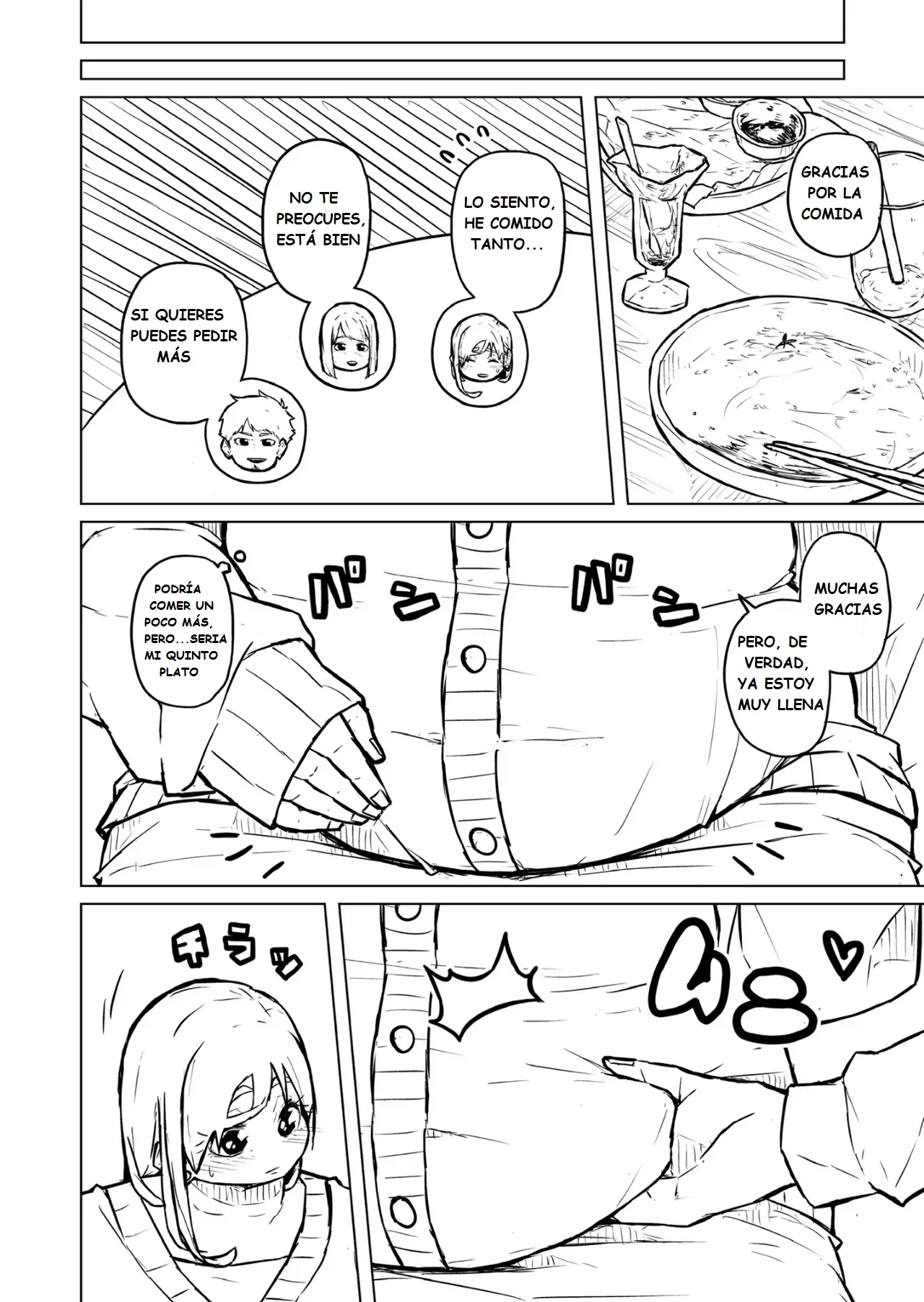 Pocchari wa sekai o sukuu Chubby Girlfriend Español - Image 210