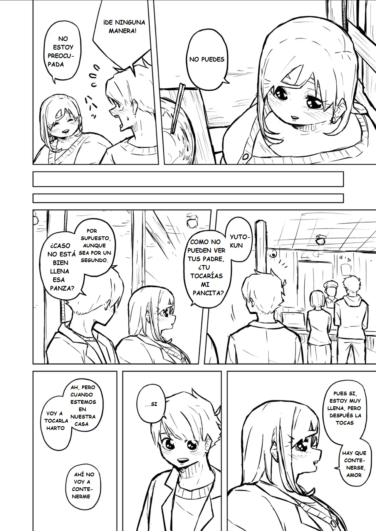 Pocchari wa sekai o sukuu Chubby Girlfriend Español - Image 212