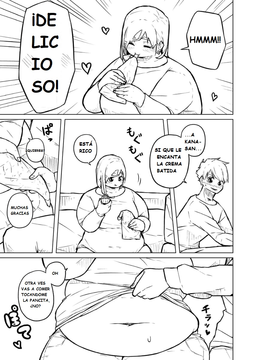 Pocchari wa sekai o sukuu Chubby Girlfriend Español - Image 224