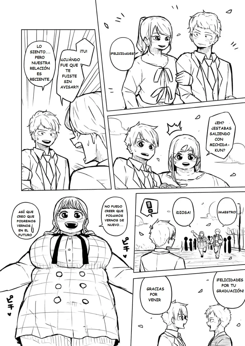 Pocchari wa sekai o sukuu Chubby Girlfriend Español - Image 227