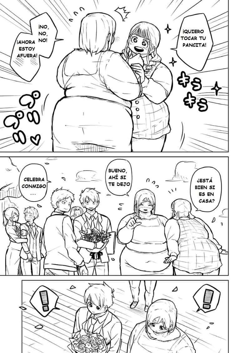 Pocchari wa sekai o sukuu Chubby Girlfriend Español - Image 228