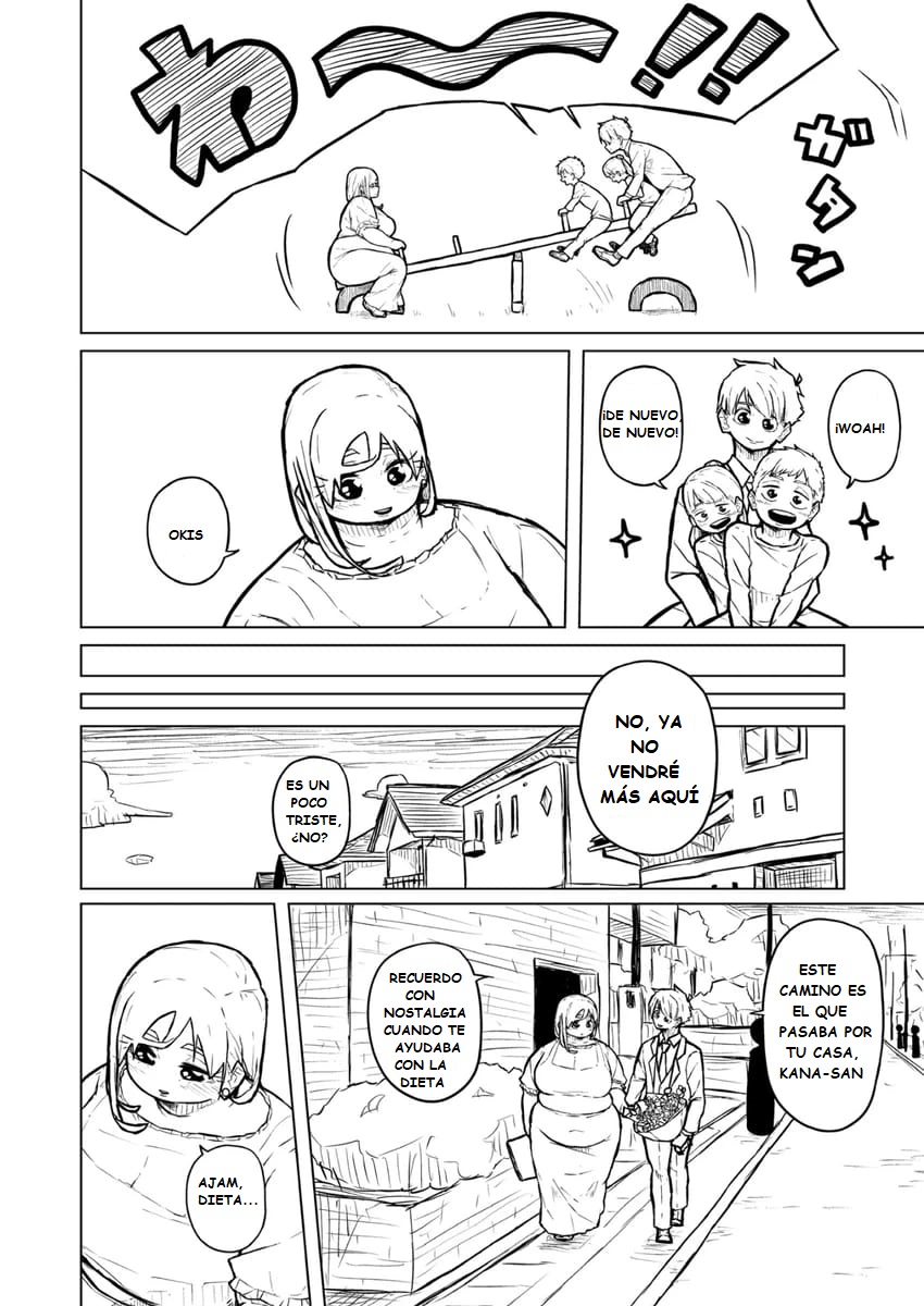 Pocchari wa sekai o sukuu Chubby Girlfriend Español - Image 233