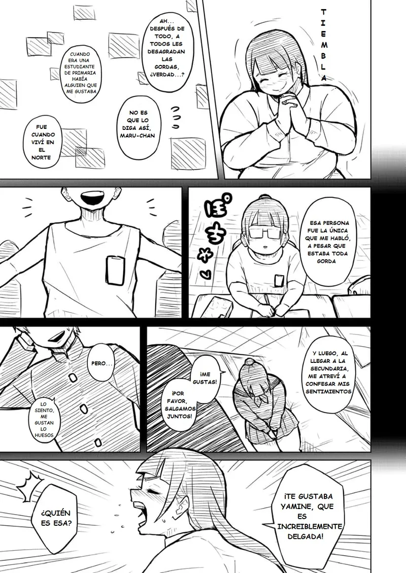 Pocchari wa sekai o sukuu Chubby Girlfriend Español - Image 244