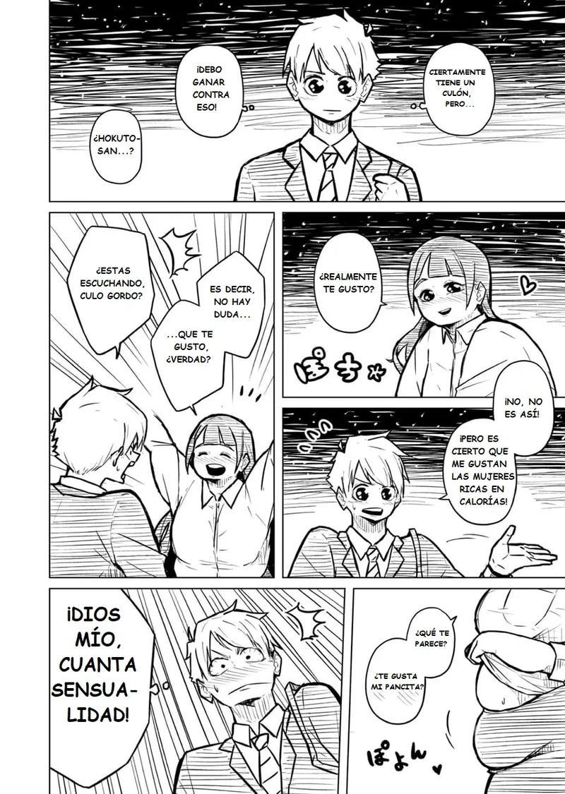 Pocchari wa sekai o sukuu Chubby Girlfriend Español - Image 247