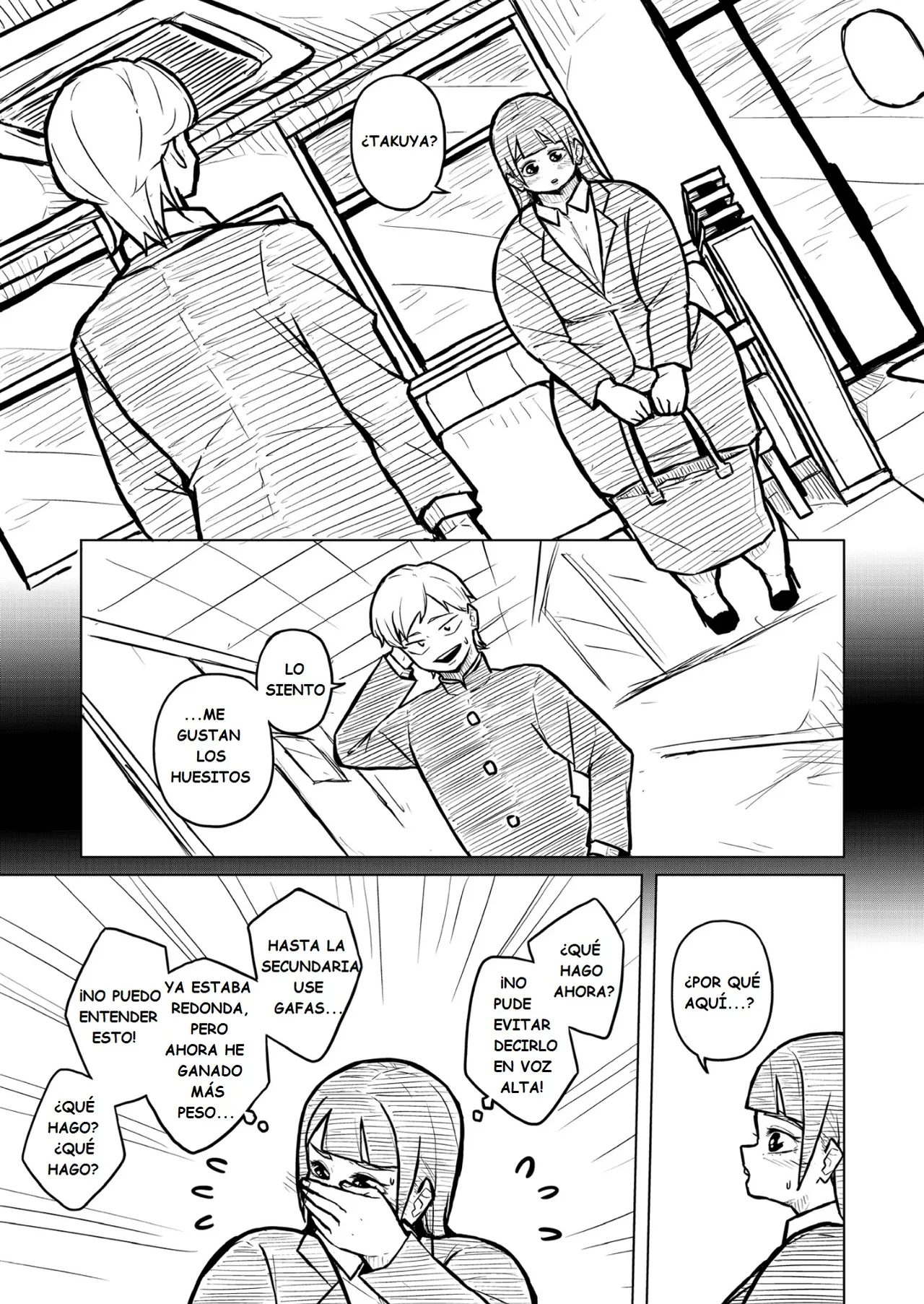 Pocchari wa sekai o sukuu Chubby Girlfriend Español - Image 264