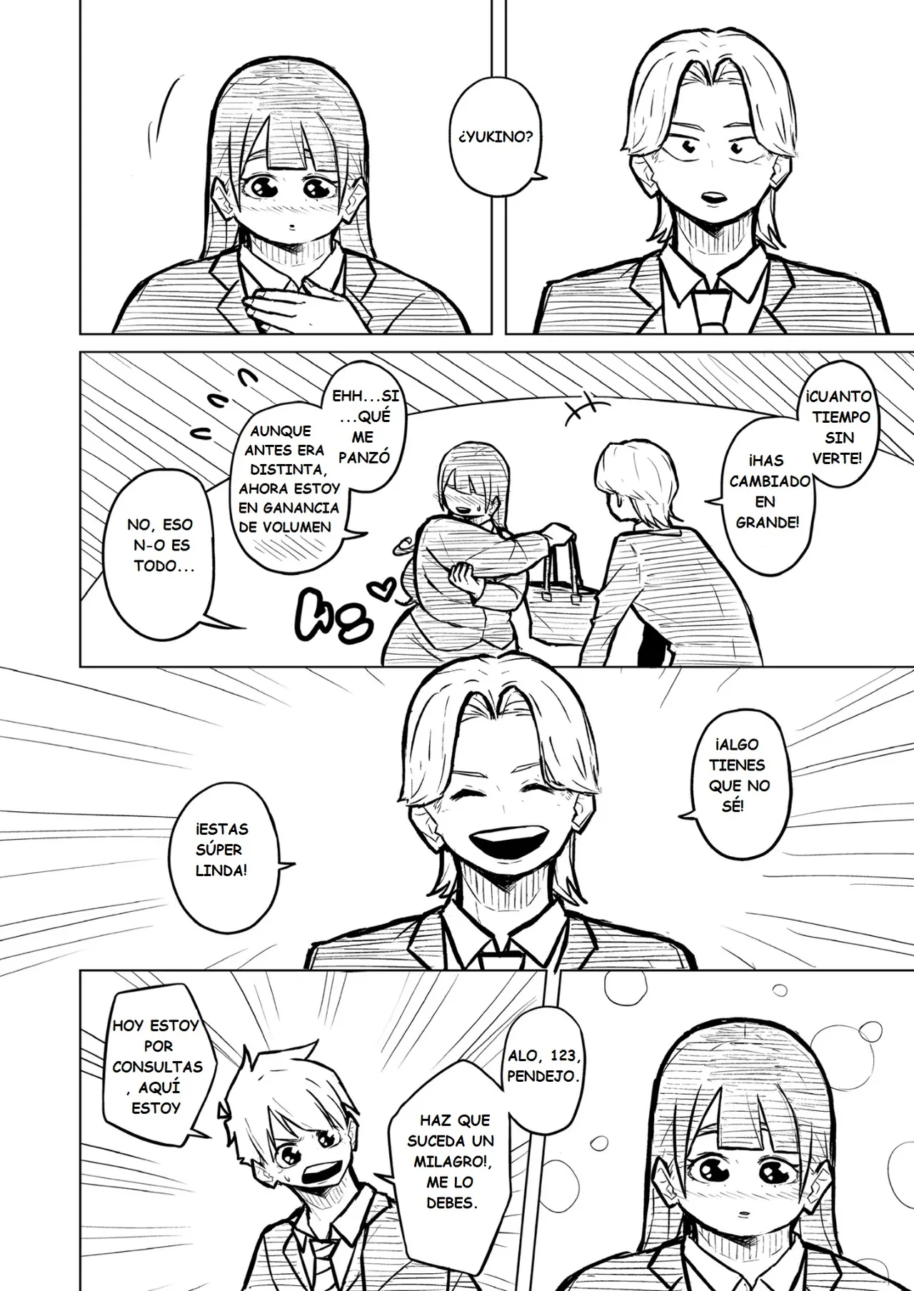 Pocchari wa sekai o sukuu Chubby Girlfriend Español - Image 265