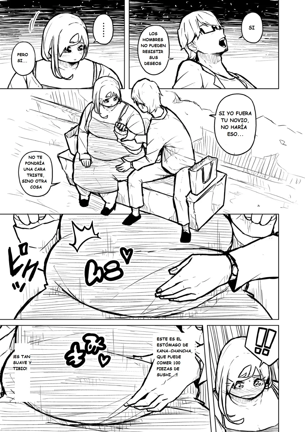 Pocchari wa sekai o sukuu Chubby Girlfriend Español - Image 272