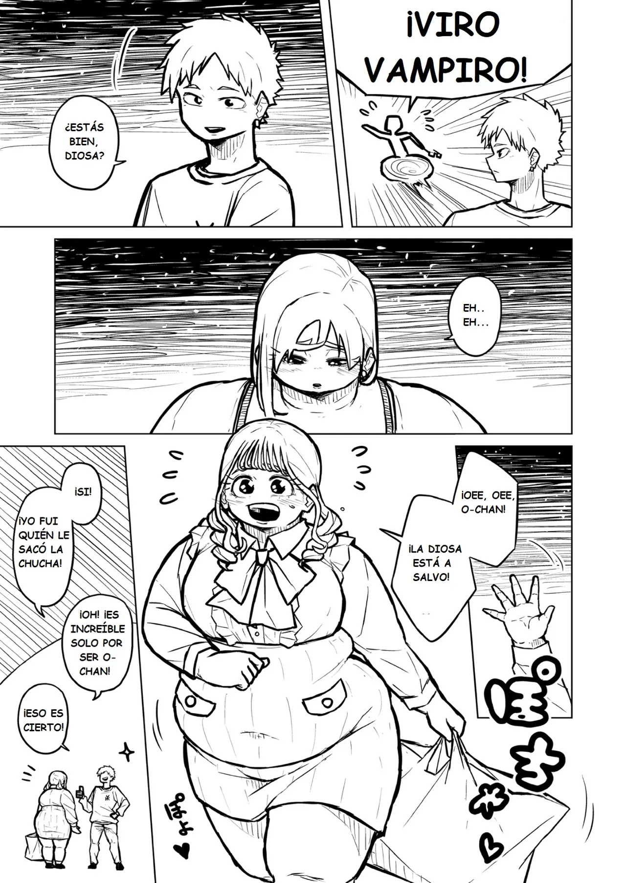 Pocchari wa sekai o sukuu Chubby Girlfriend Español - Image 276