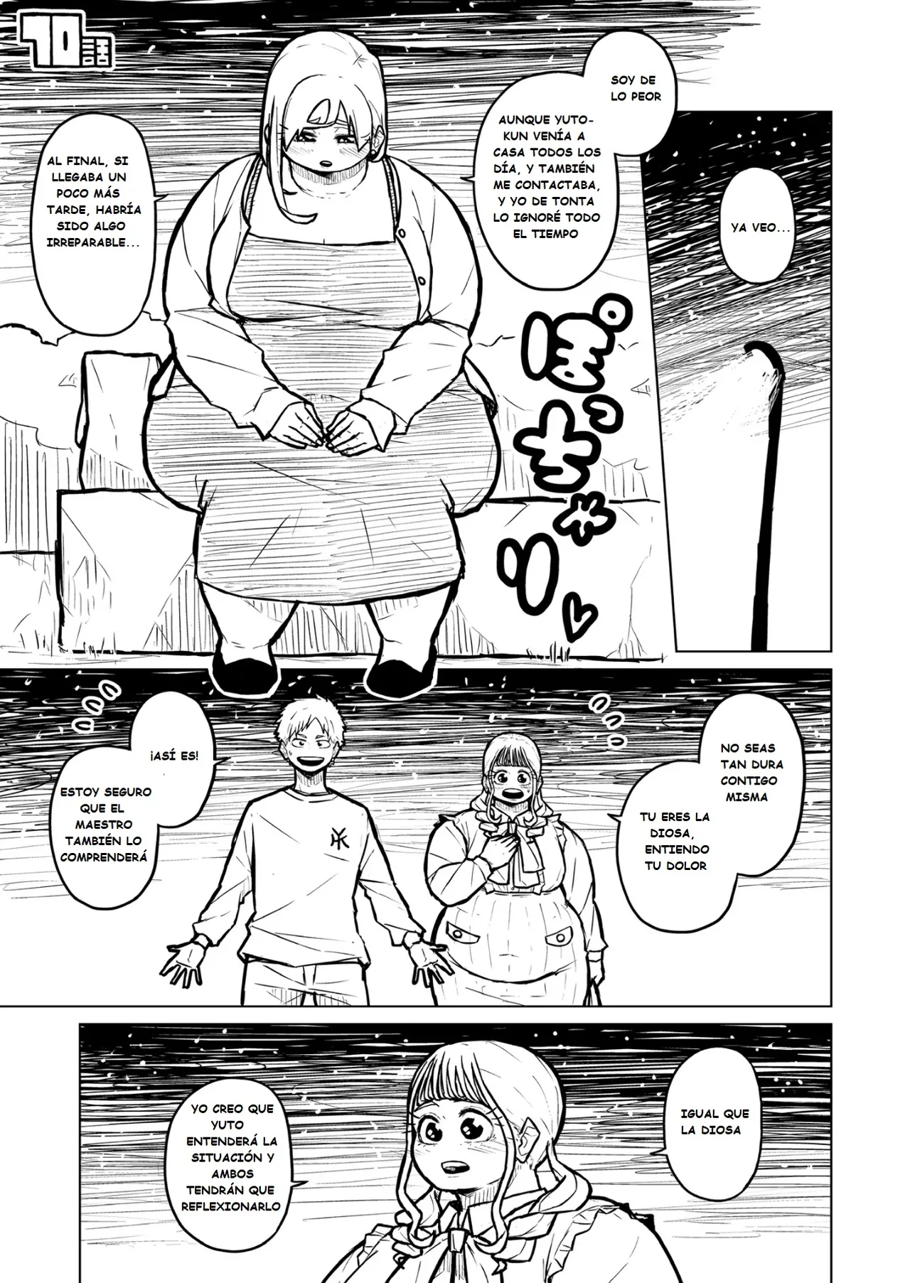 Pocchari wa sekai o sukuu Chubby Girlfriend Español - Image 278