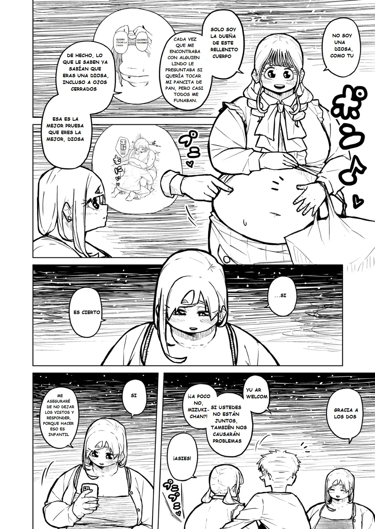 Pocchari wa sekai o sukuu Chubby Girlfriend Español - Image 279