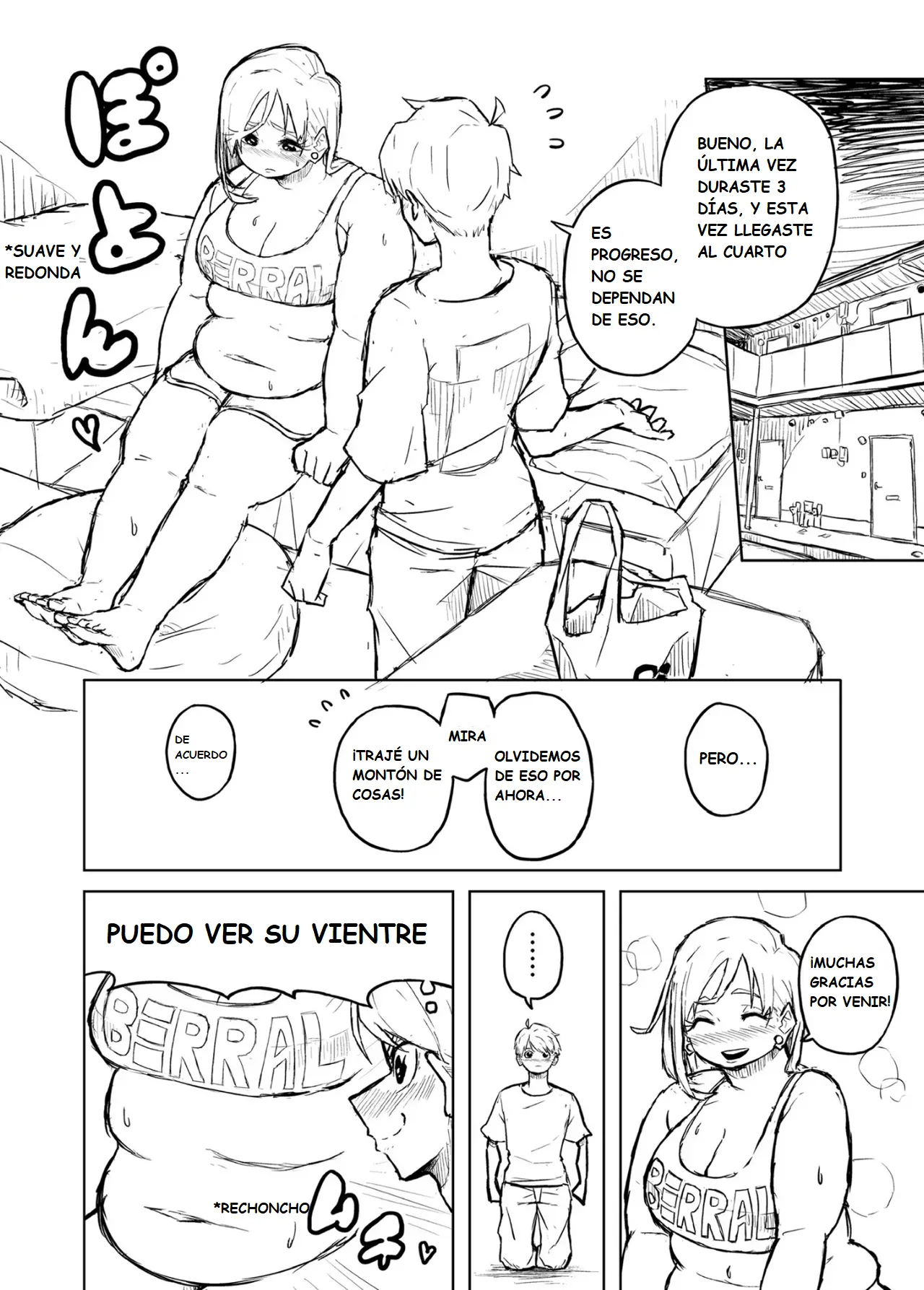 Pocchari wa sekai o sukuu Chubby Girlfriend Español - Image 28