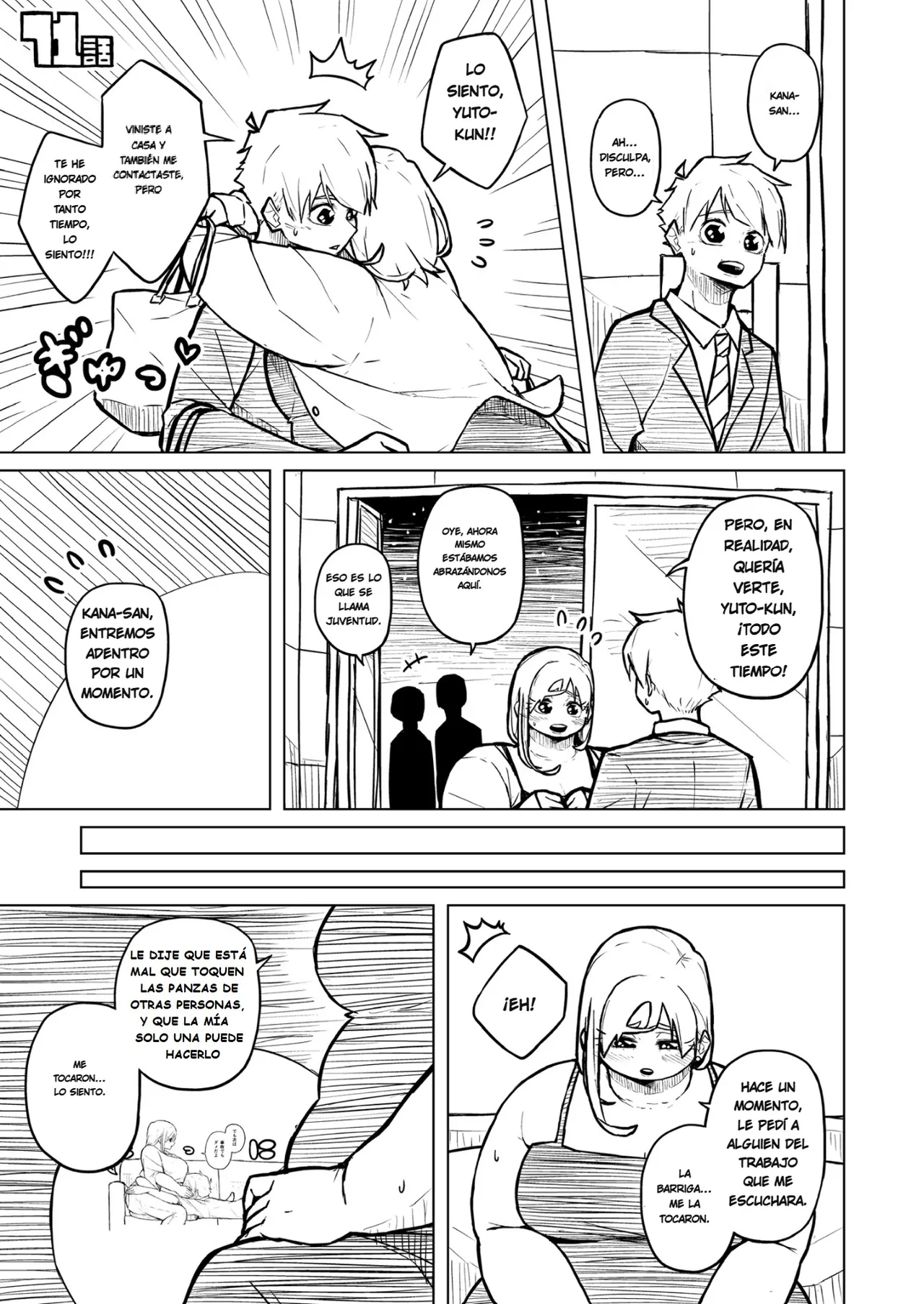 Pocchari wa sekai o sukuu Chubby Girlfriend Español - Image 282