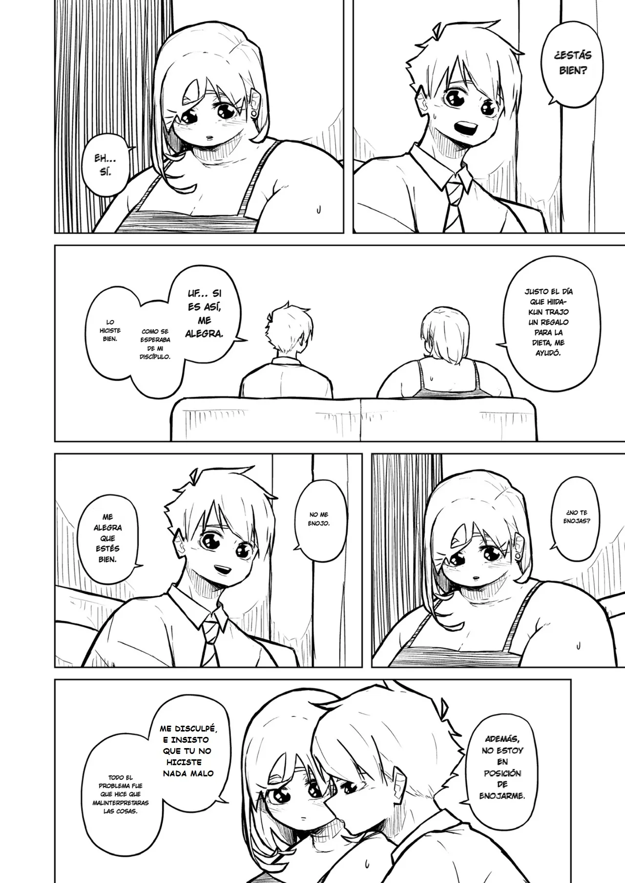 Pocchari wa sekai o sukuu Chubby Girlfriend Español - Image 283