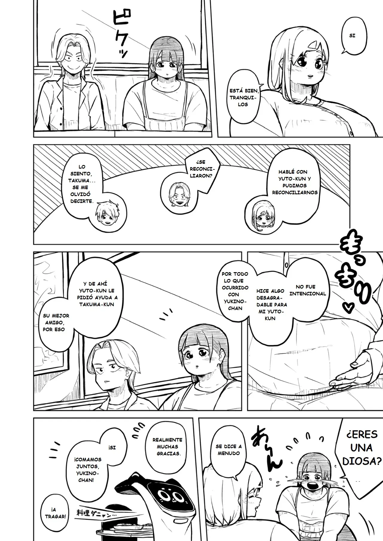 Pocchari wa sekai o sukuu Chubby Girlfriend Español - Image 287