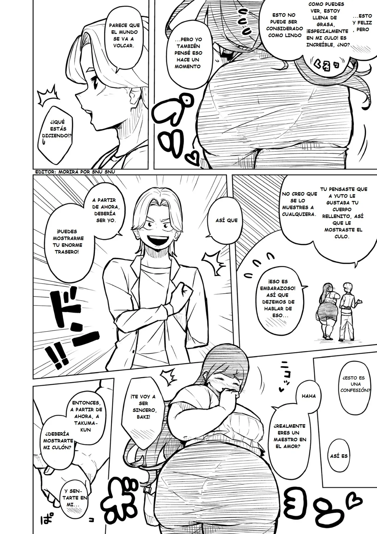 Pocchari wa sekai o sukuu Chubby Girlfriend Español - Image 289