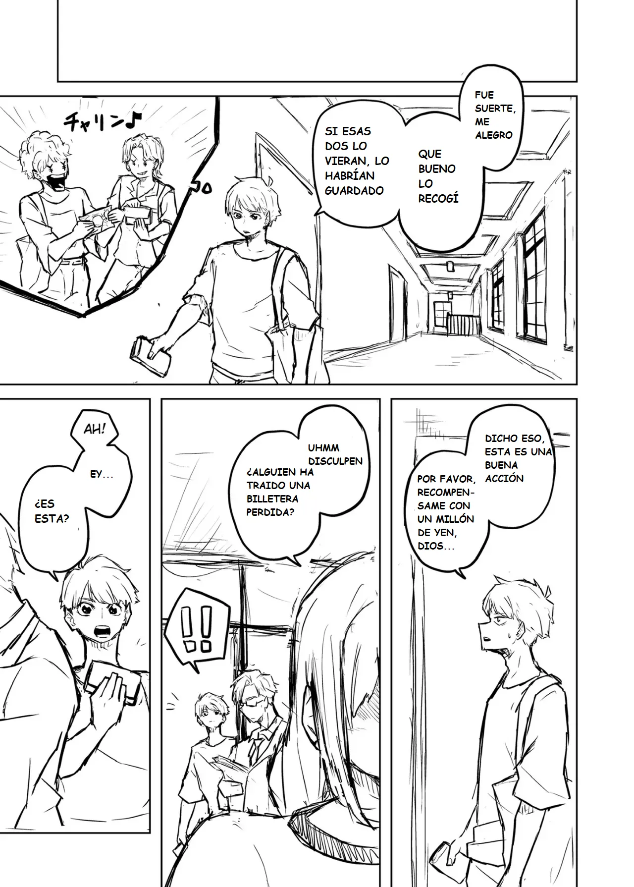 Pocchari wa sekai o sukuu Chubby Girlfriend Español - Image 3