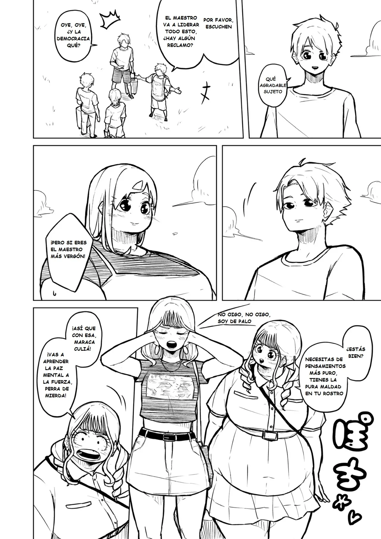 Pocchari wa sekai o sukuu Chubby Girlfriend Español - Image 313