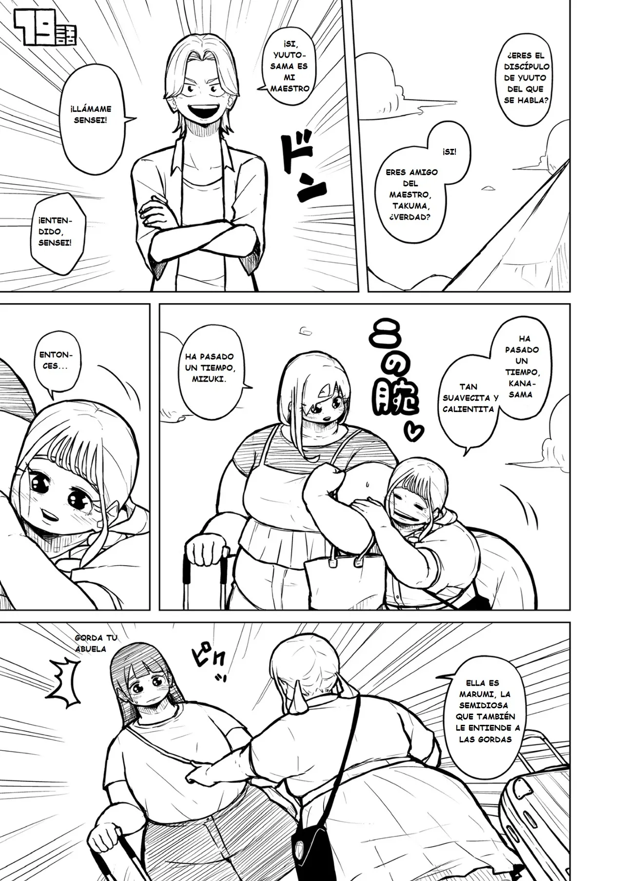 Pocchari wa sekai o sukuu Chubby Girlfriend Español - Image 314