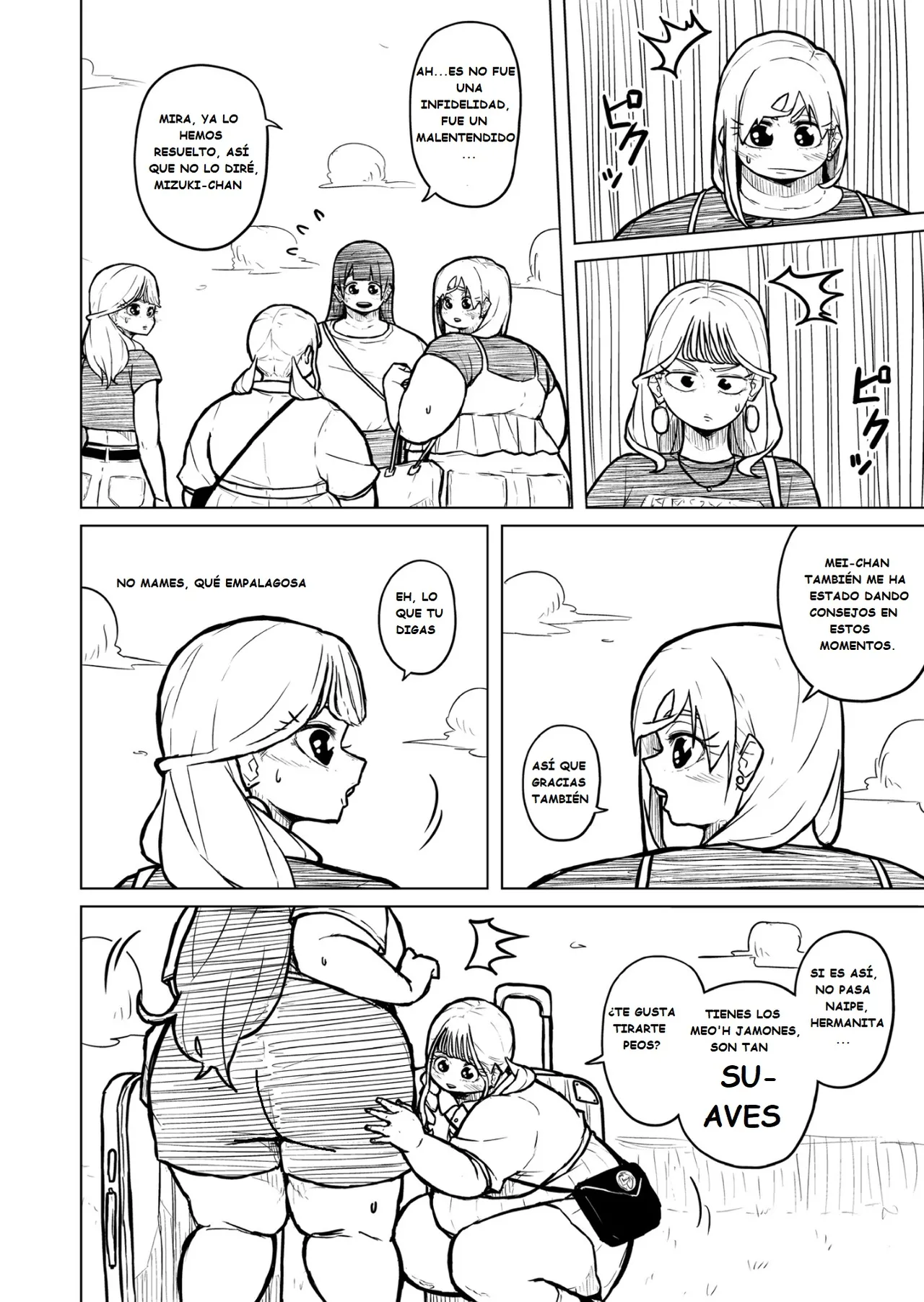 Pocchari wa sekai o sukuu Chubby Girlfriend Español - Image 315