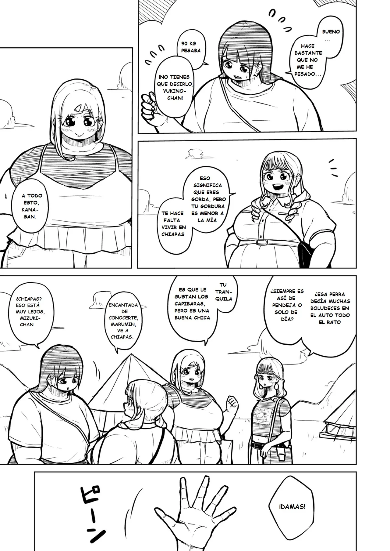 Pocchari wa sekai o sukuu Chubby Girlfriend Español - Image 316