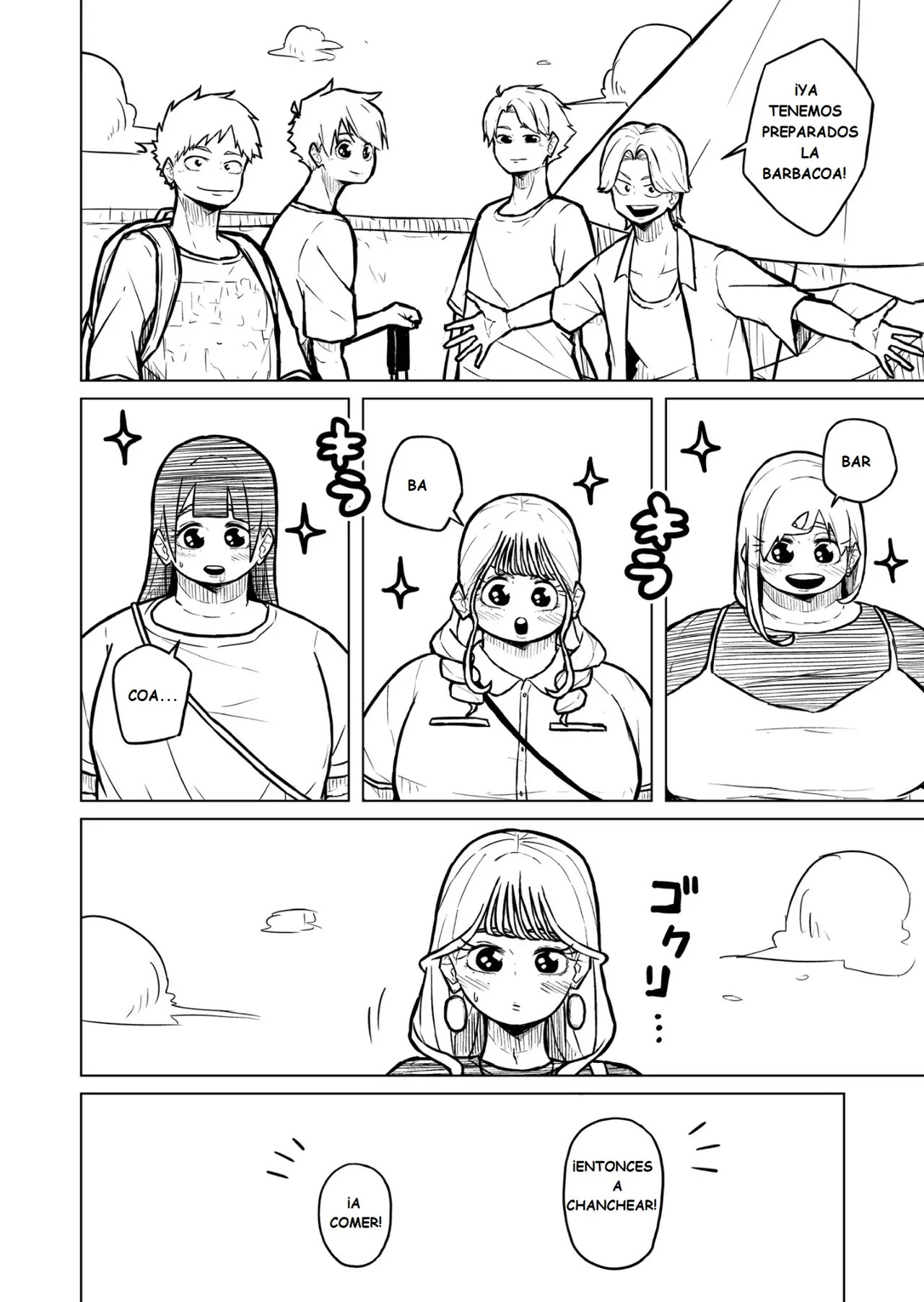 Pocchari wa sekai o sukuu Chubby Girlfriend Español - Image 317