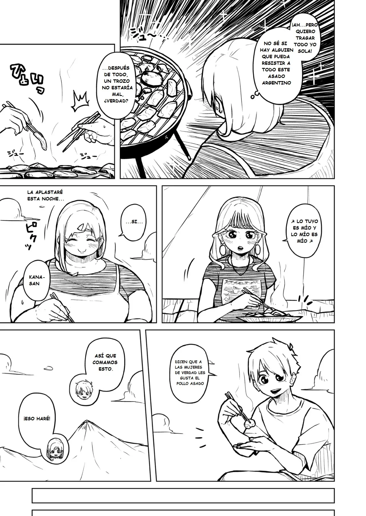 Pocchari wa sekai o sukuu Chubby Girlfriend Español - Image 320