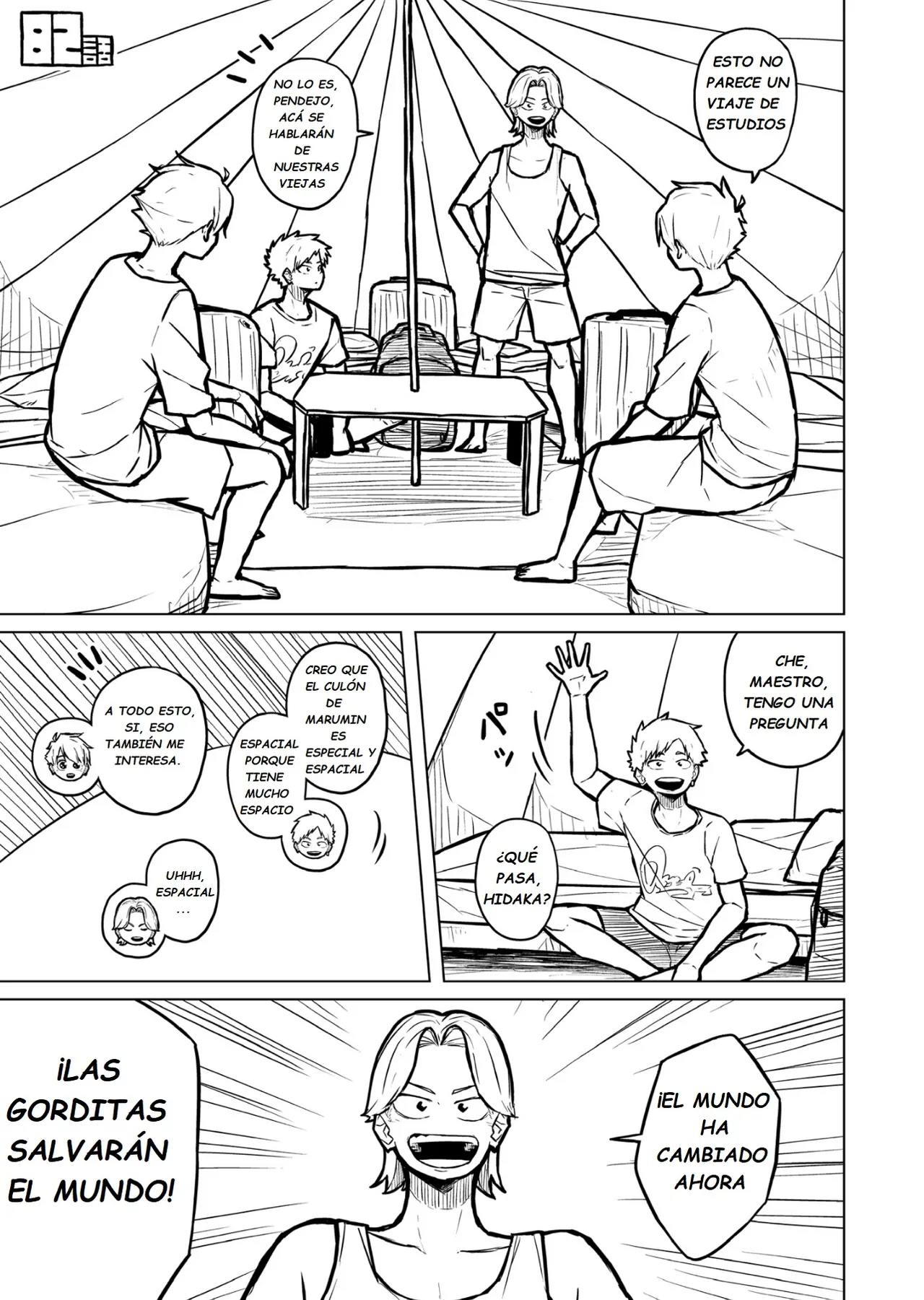 Pocchari wa sekai o sukuu Chubby Girlfriend Español - Image 326