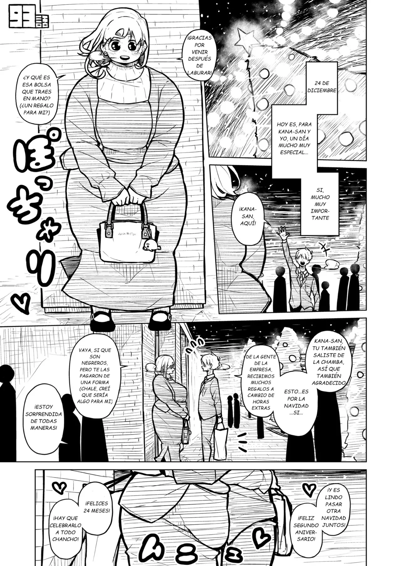 Pocchari wa sekai o sukuu Chubby Girlfriend Español - Image 369