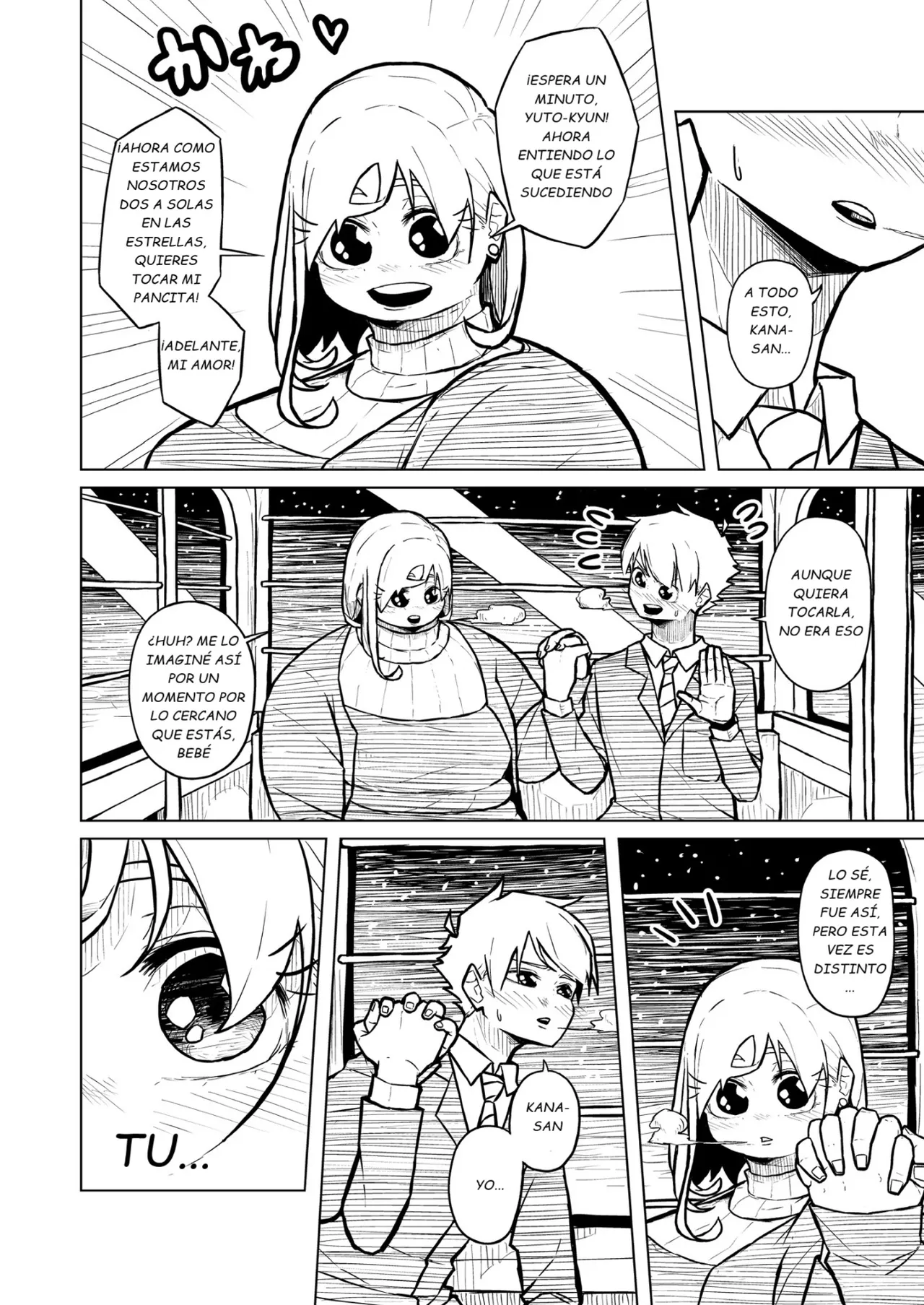 Pocchari wa sekai o sukuu Chubby Girlfriend Español - Image 372