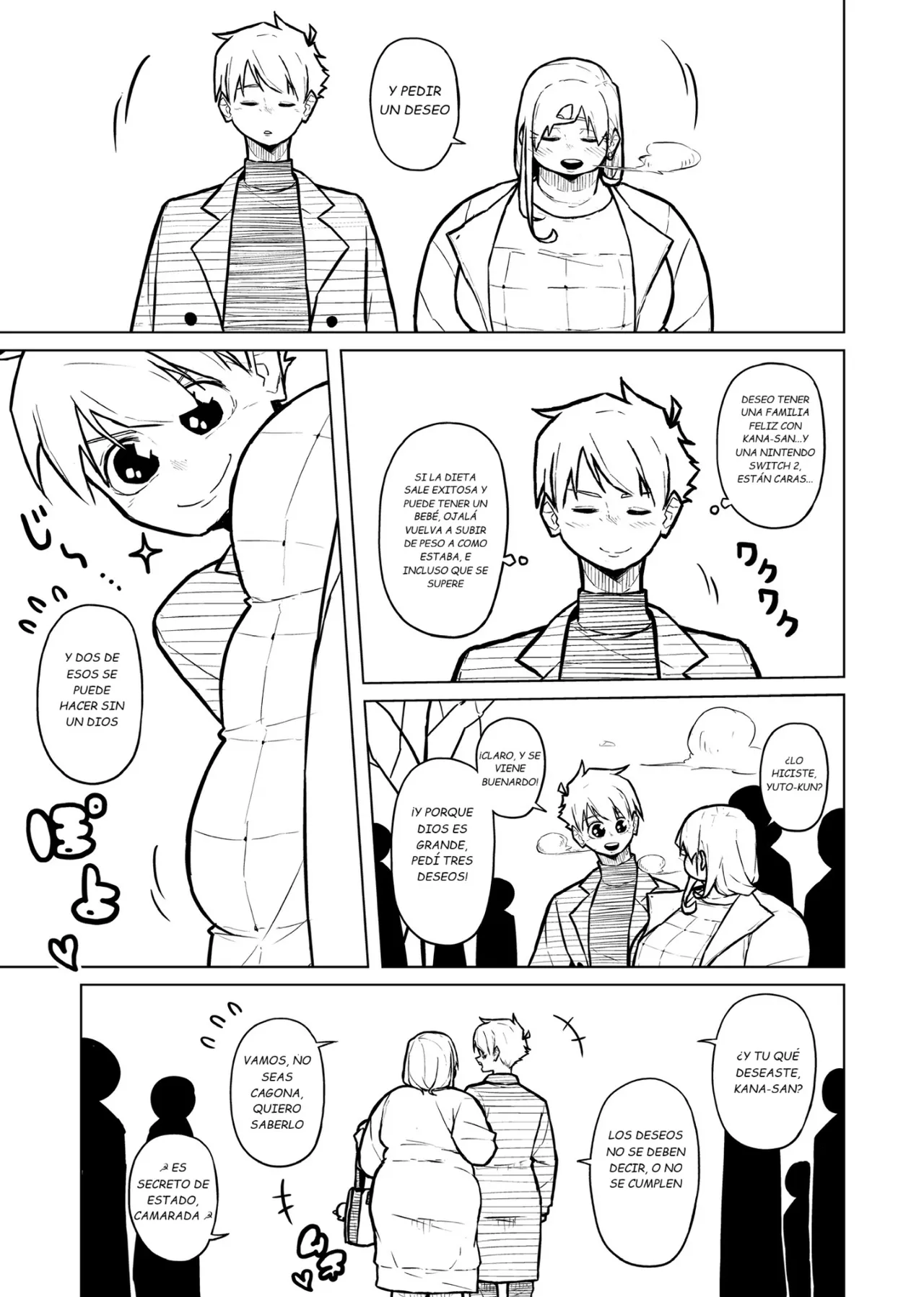 Pocchari wa sekai o sukuu Chubby Girlfriend Español - Image 379