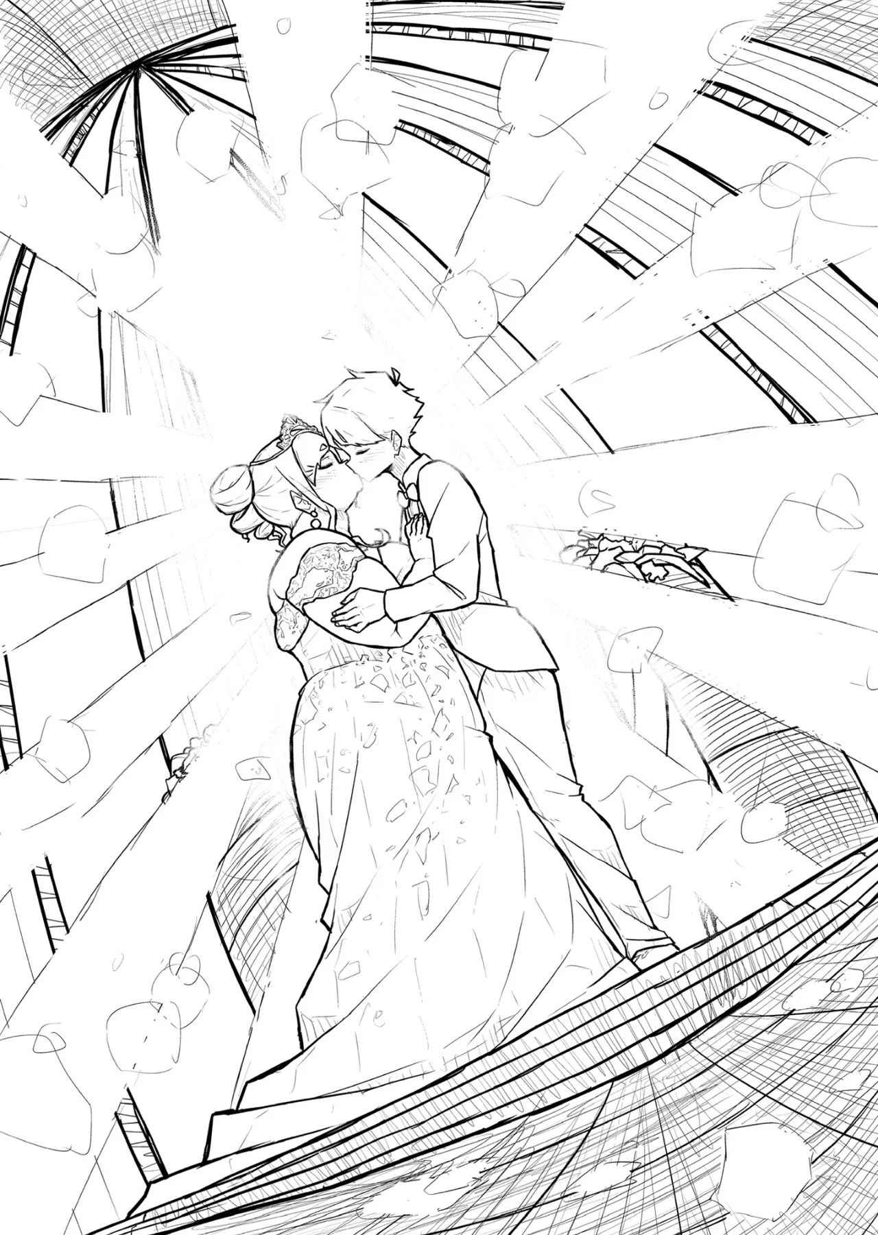 Pocchari wa sekai o sukuu Chubby Girlfriend Español - Image 392