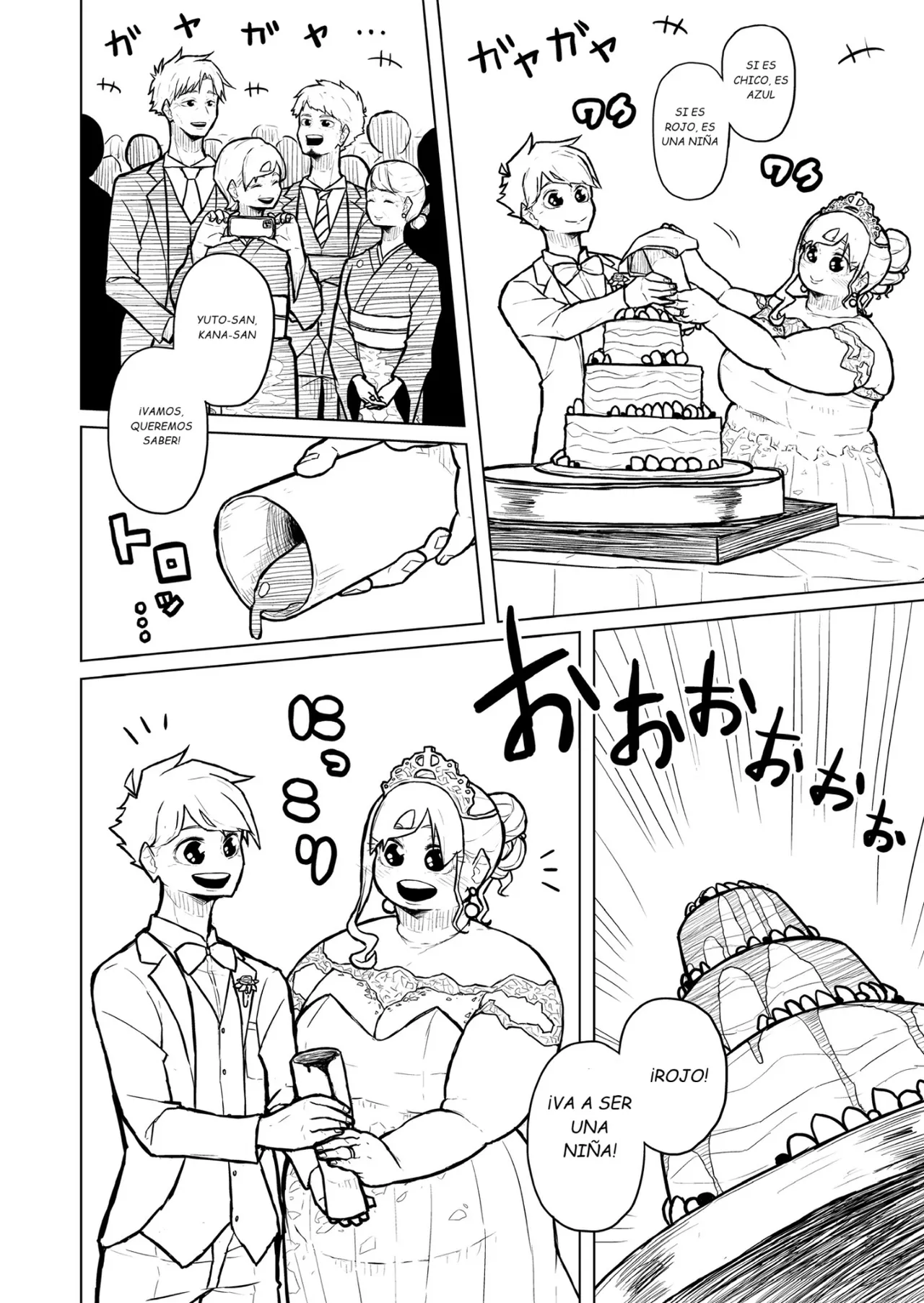 Pocchari wa sekai o sukuu Chubby Girlfriend Español - Image 396