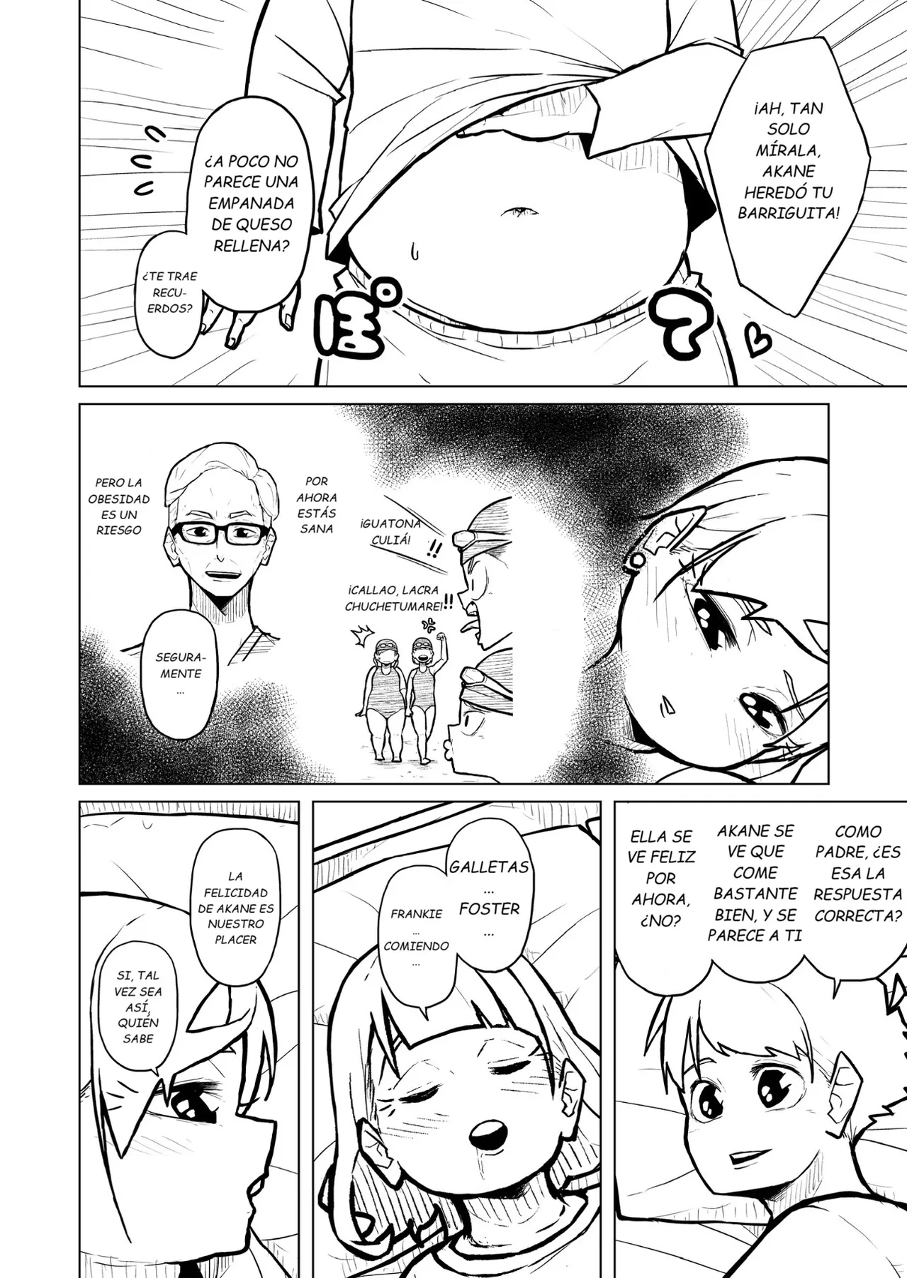 Pocchari wa sekai o sukuu Chubby Girlfriend Español - Image 412