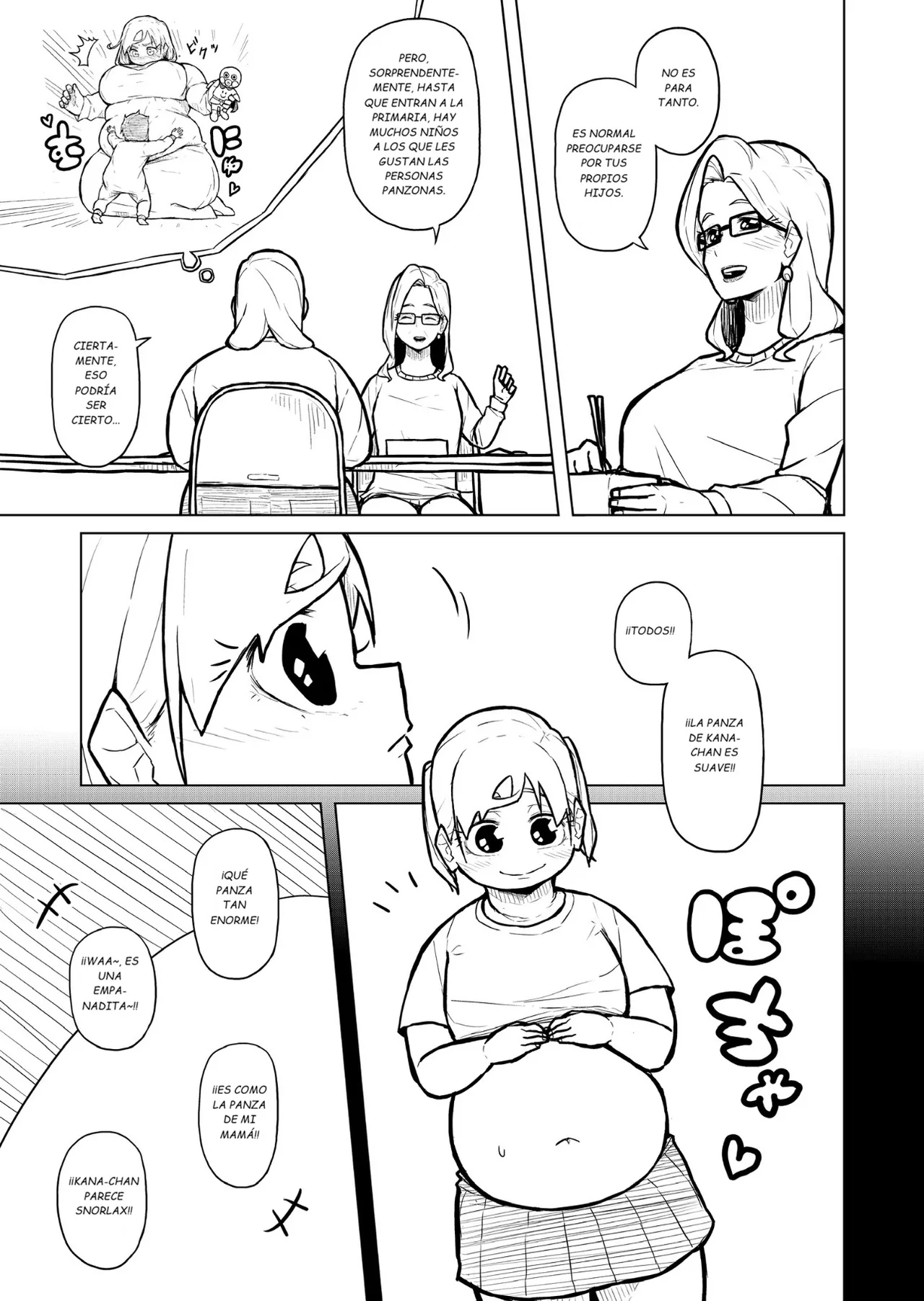 Pocchari wa sekai o sukuu Chubby Girlfriend Español - Image 415