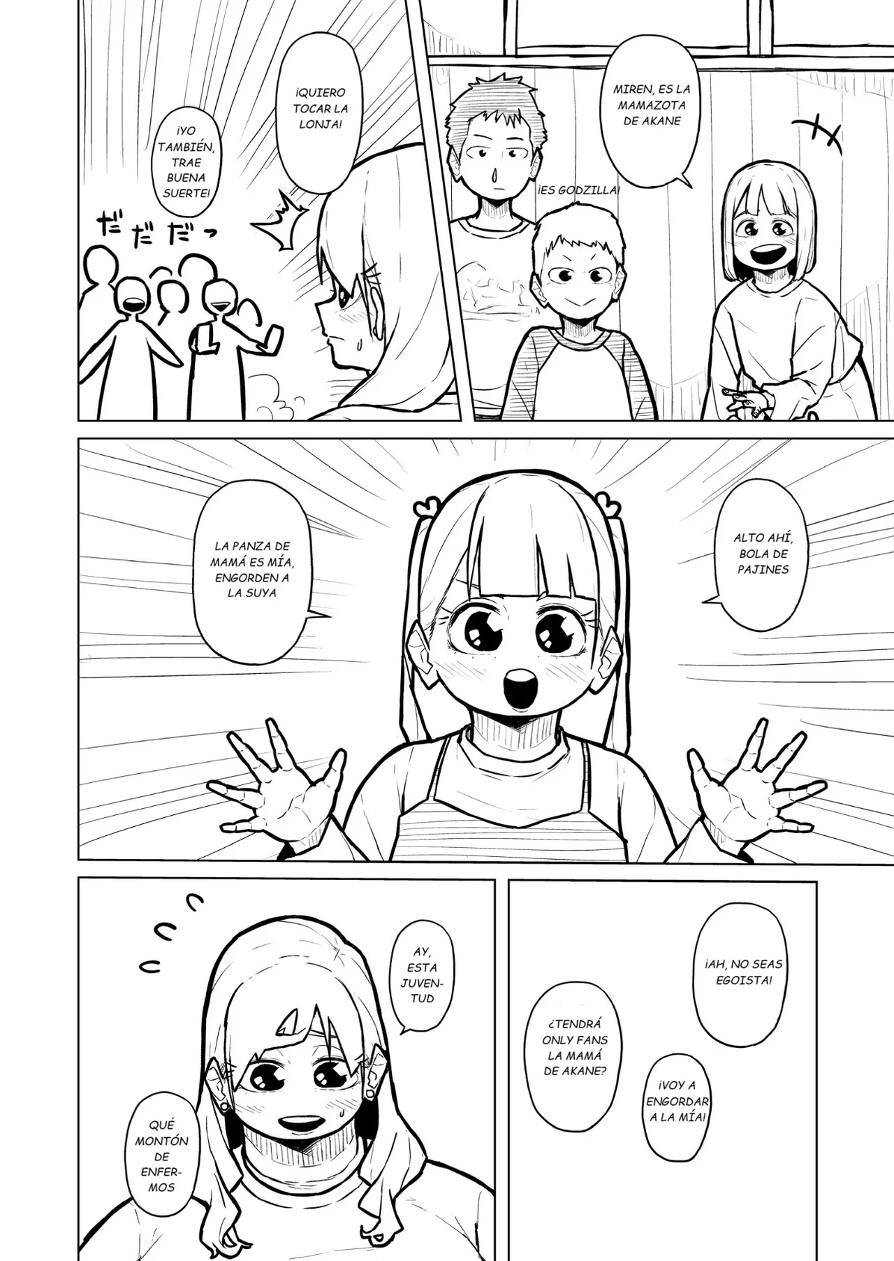 Pocchari wa sekai o sukuu Chubby Girlfriend Español - Image 422