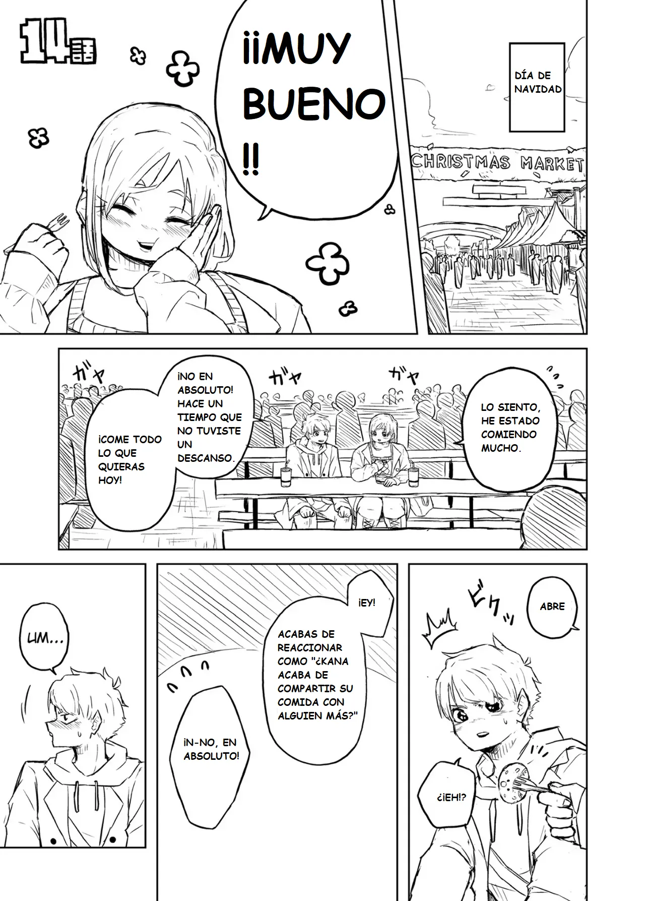 Pocchari wa sekai o sukuu Chubby Girlfriend Español - Image 53