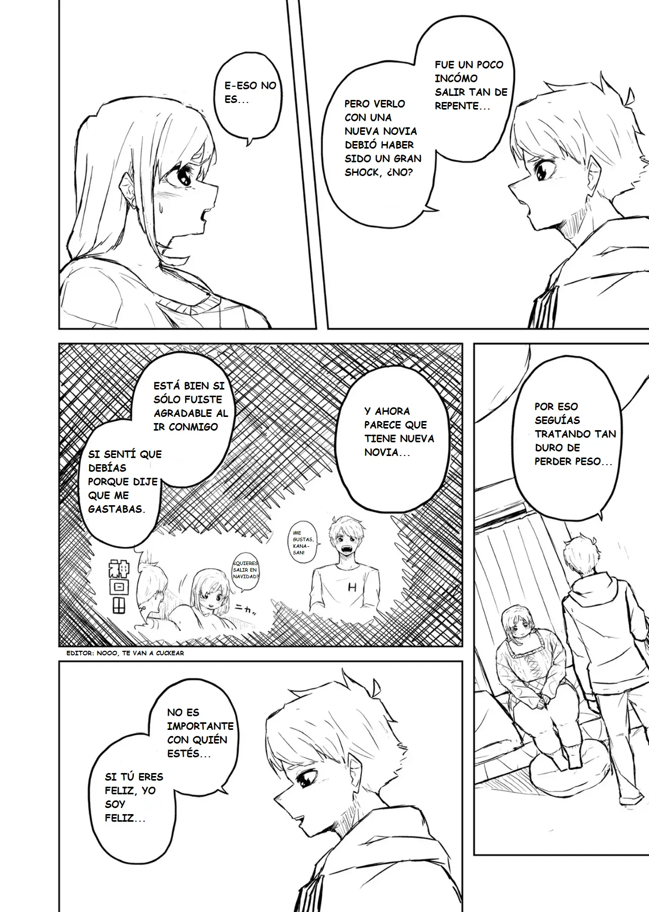 Pocchari wa sekai o sukuu Chubby Girlfriend Español - Image 58