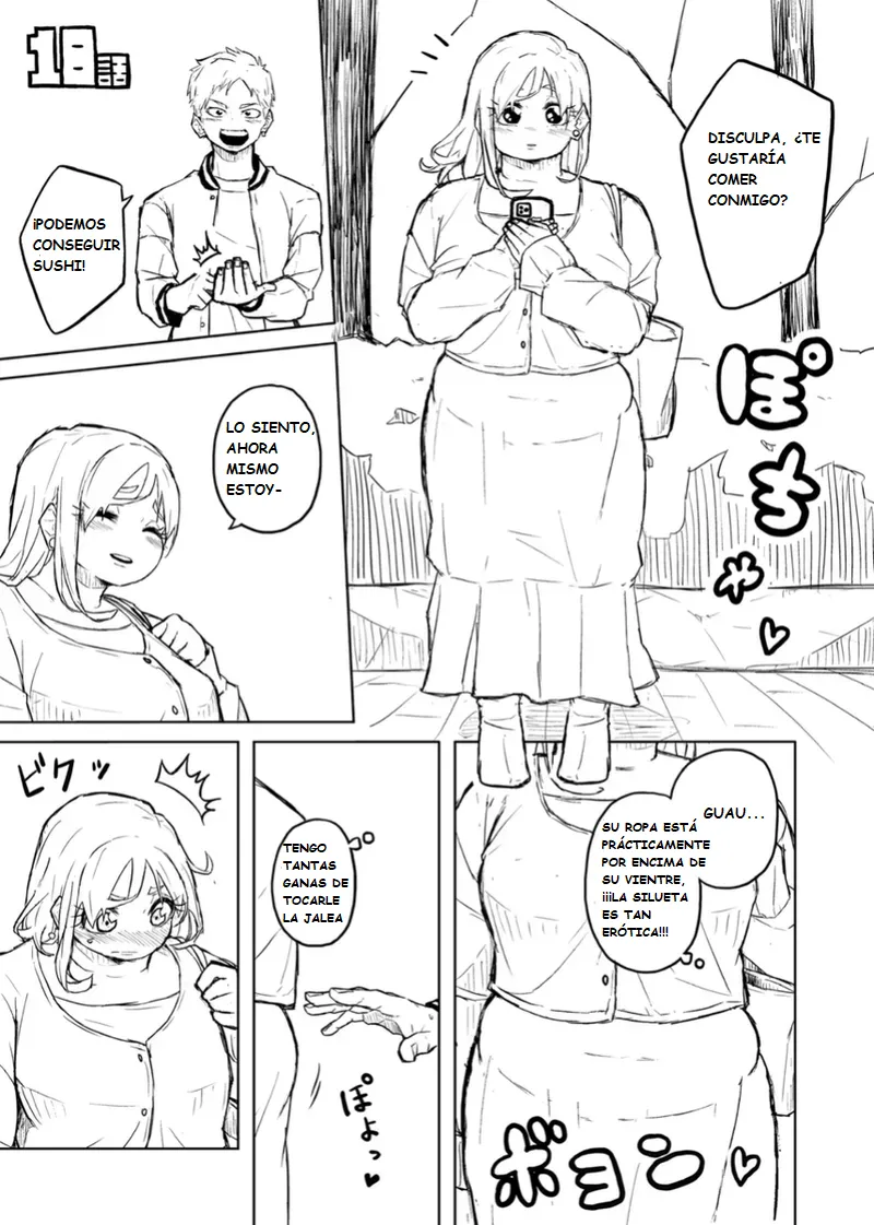 Pocchari wa sekai o sukuu Chubby Girlfriend Español - Image 69