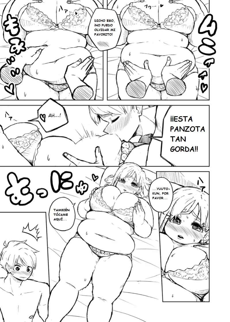 Pocchari wa sekai o sukuu Chubby Girlfriend Español - Image 79