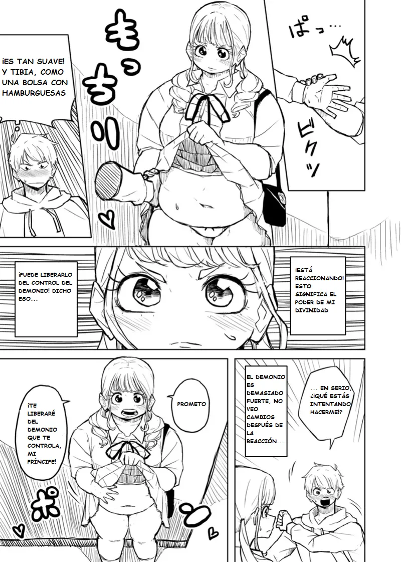 Pocchari wa sekai o sukuu Chubby Girlfriend Español - Image 88